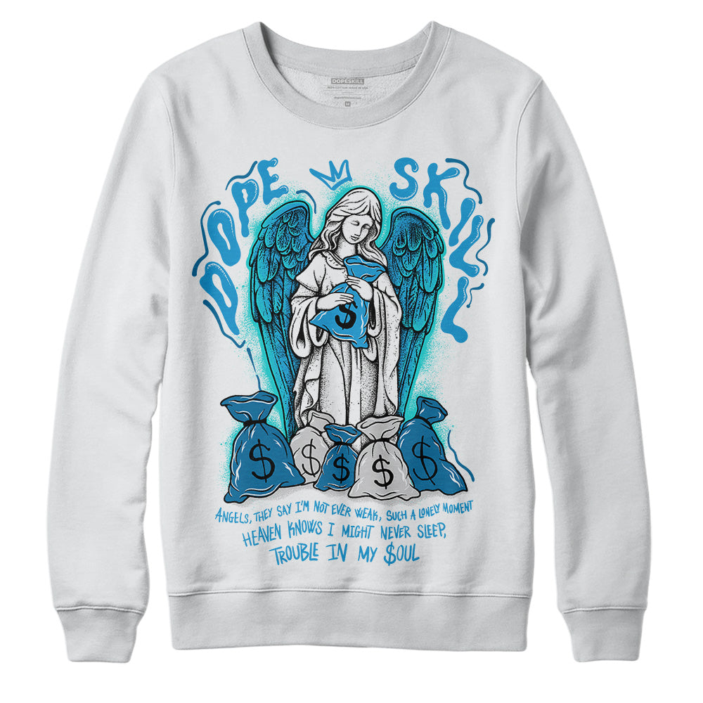 Military Blue 4s superstreetwear Sweatshirt Angels Graphic