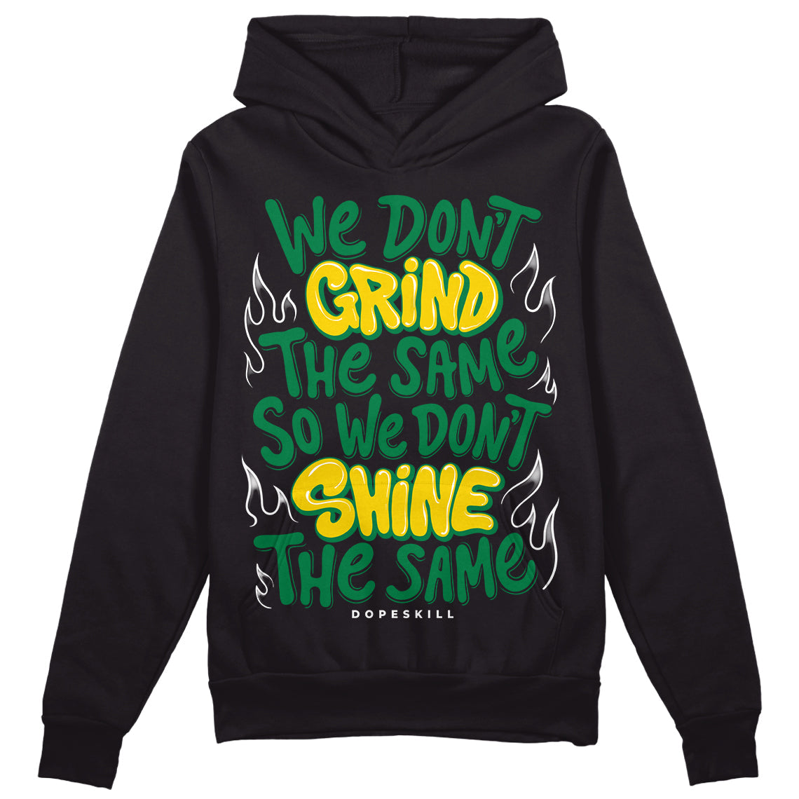 Lucky Green 5s superstreetwear Hoodie Sweatshirt Grind Shine Graphic