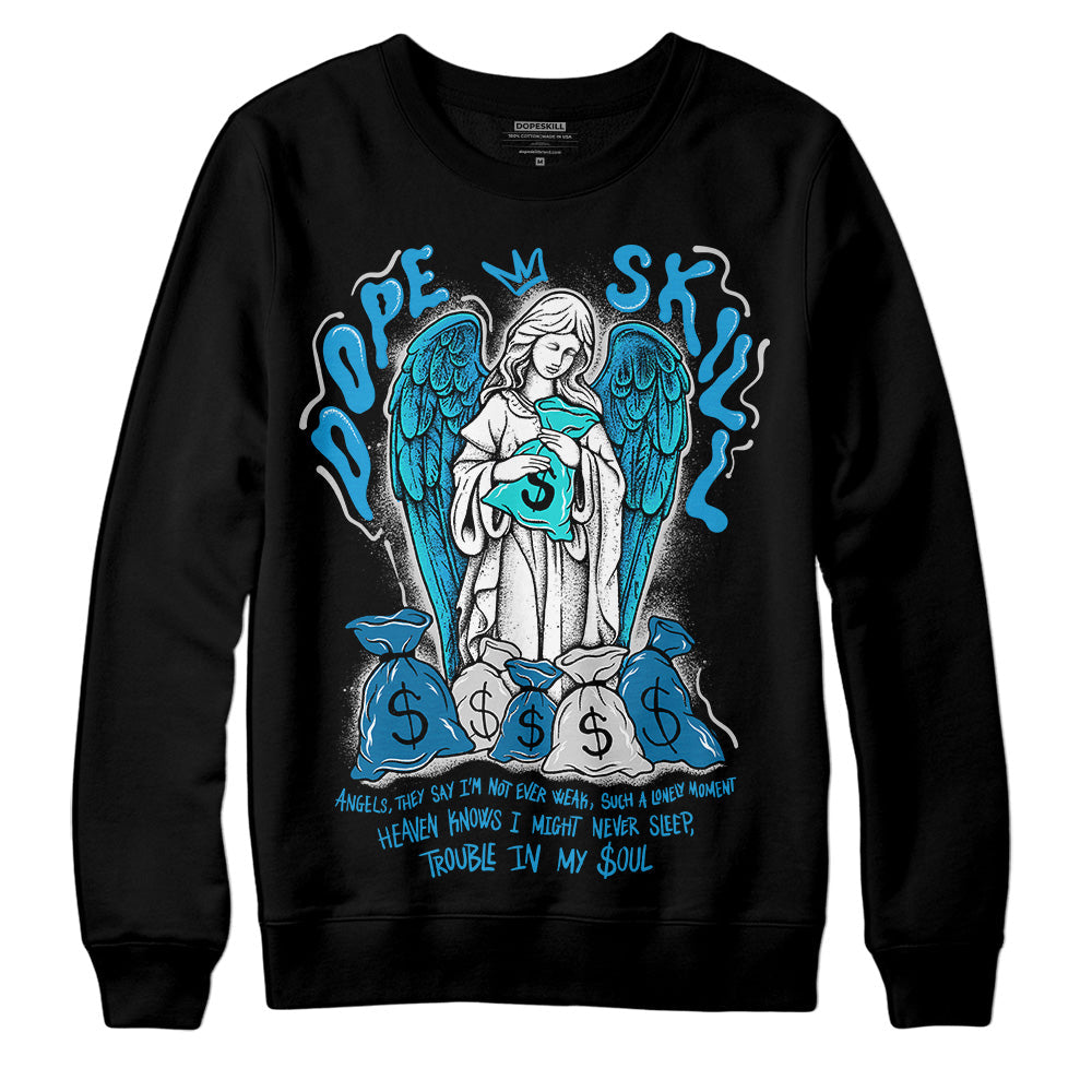 Military Blue 4s superstreetwear Sweatshirt Angels Graphic
