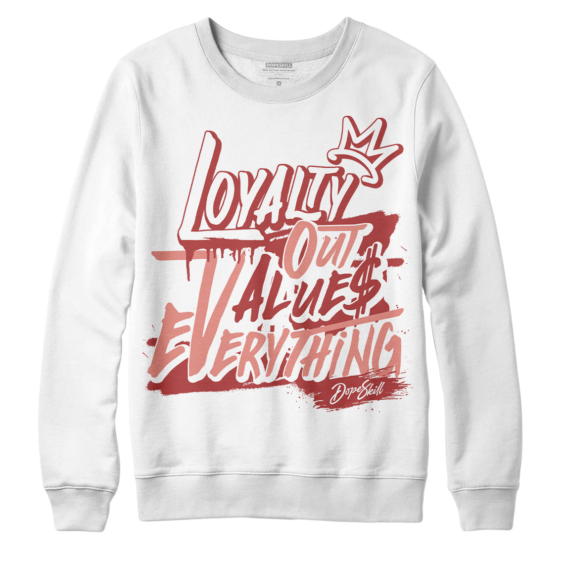 Dune Red 13s superstreetwear Sweatshirt LOVE Graphic
