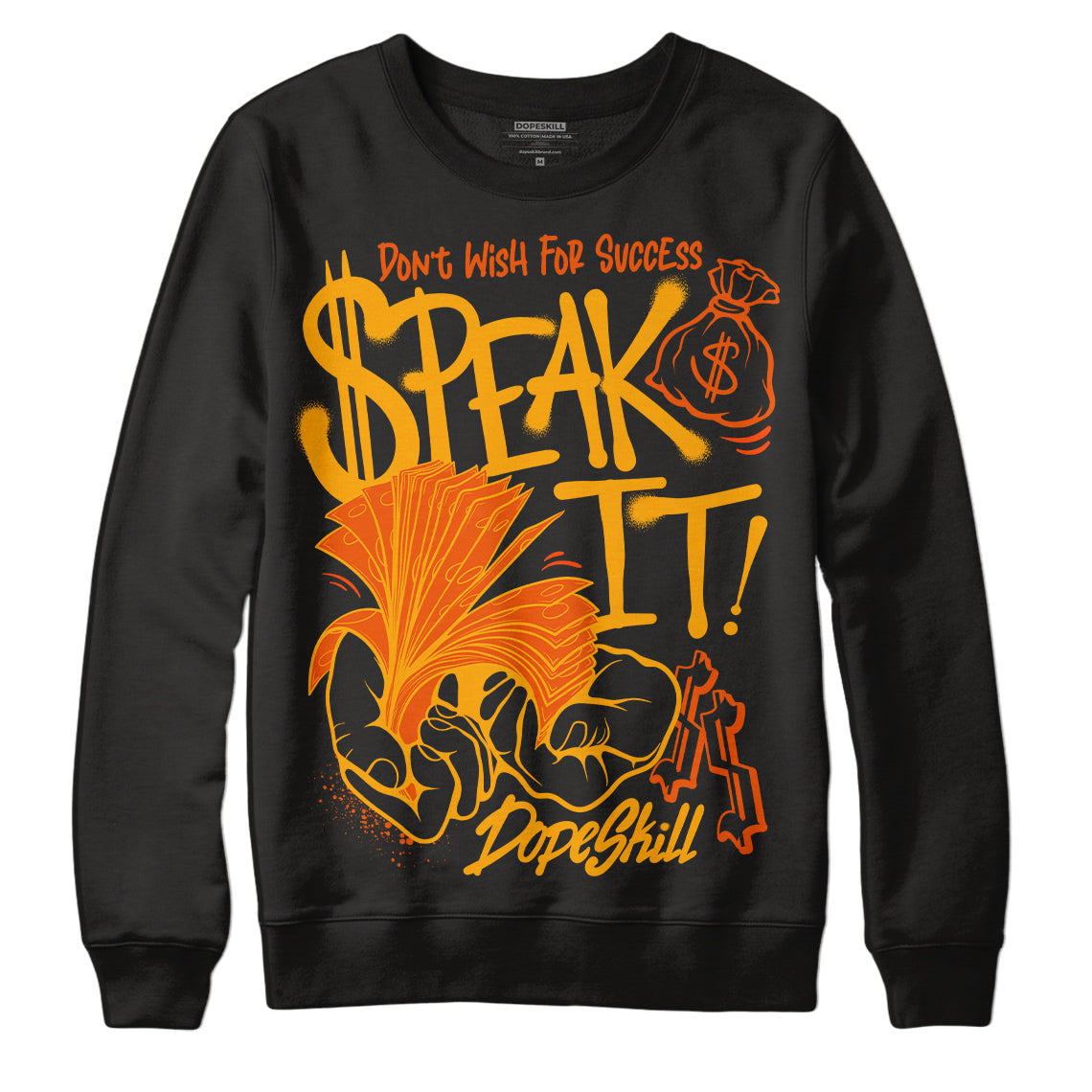 Black Taxi 12s superstreetwear Sweatshirt Speak It Graphic