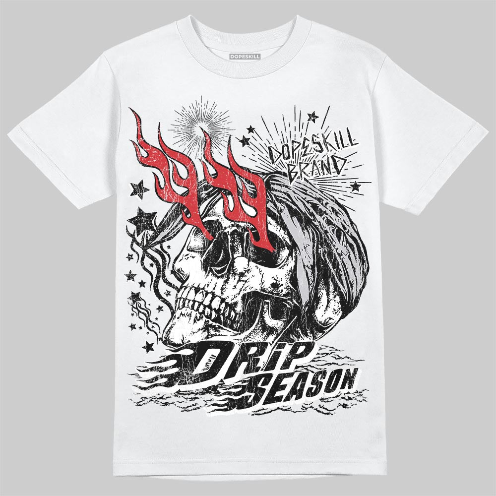 Black Metallic Reimagined 5s superstreetwear T-Shirt Drip Season Graphic