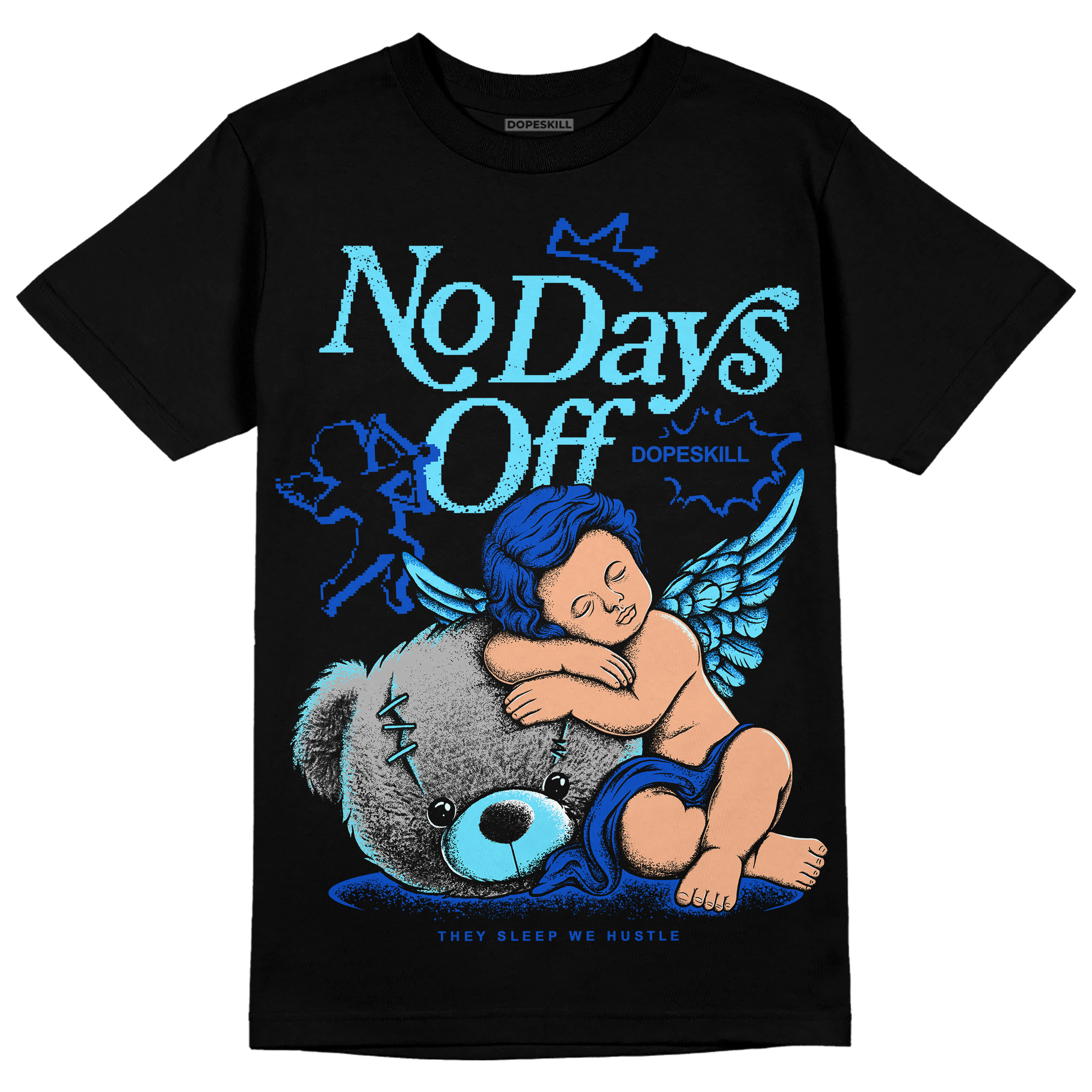 SB Dunk Argon superstreetwear T-Shirt New No Days Off Graphic
