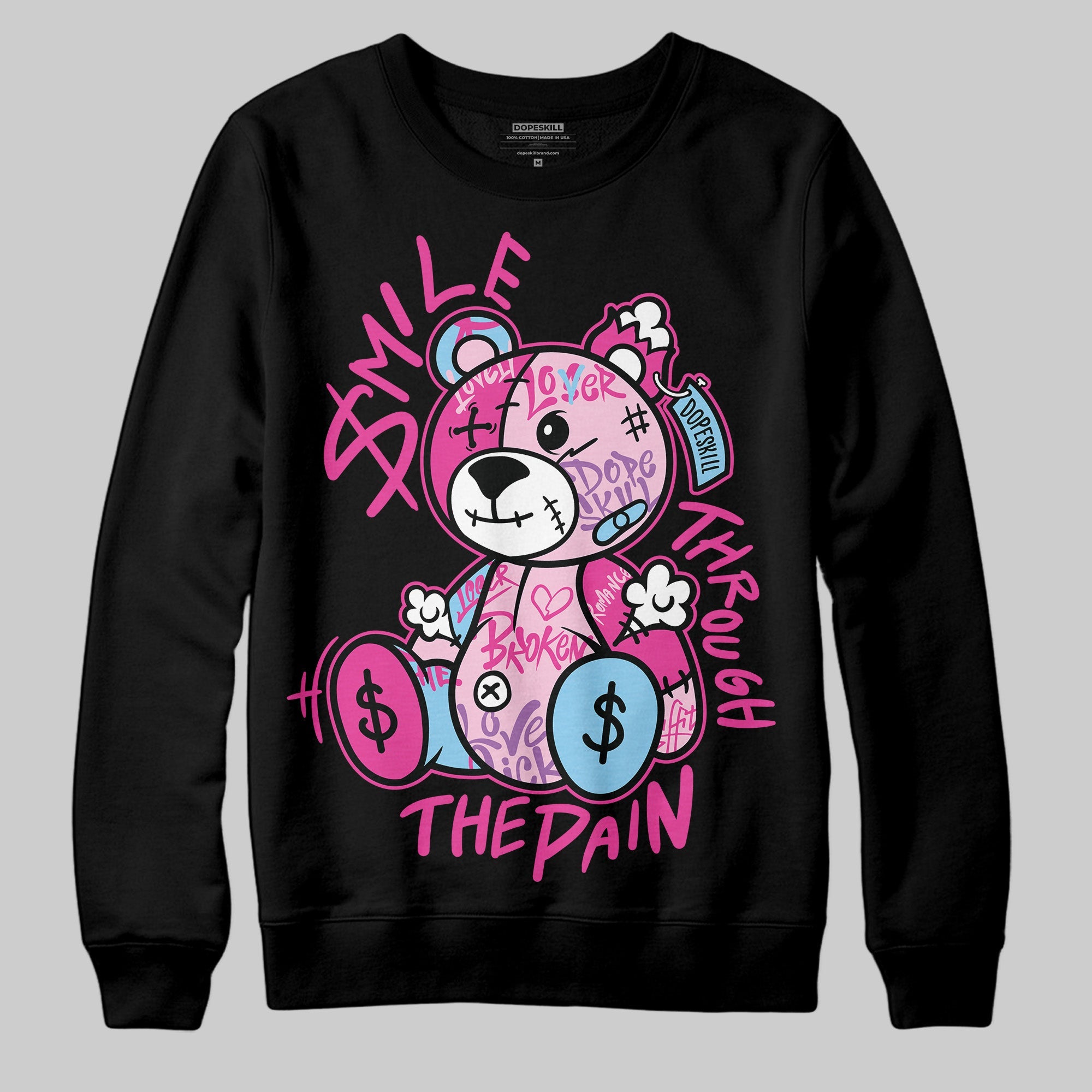 Doernbecher 6s superstreetwear Sweatshirt Smile Through The Pain Graphic