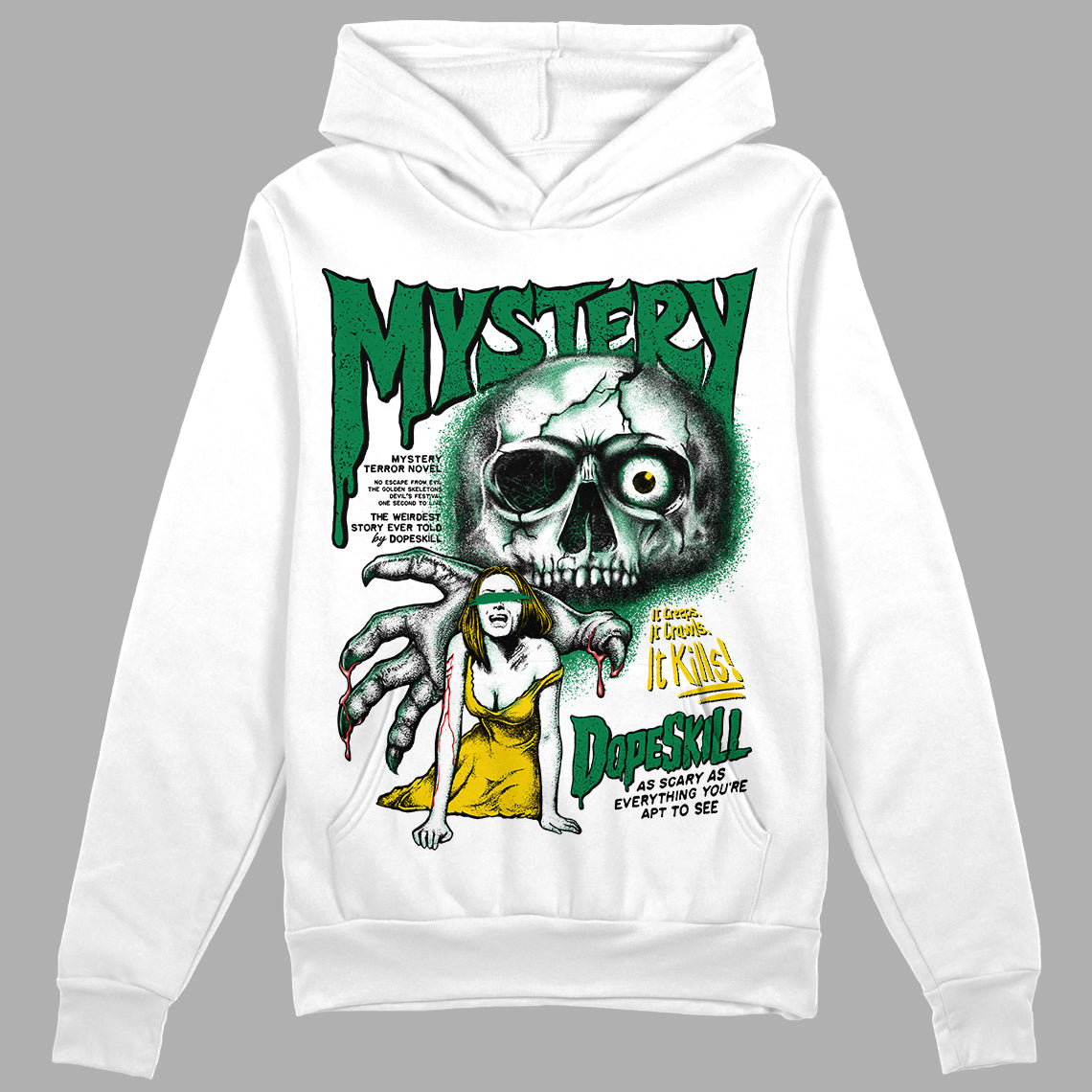 Lucky Green 5s superstreetwear Hoodie Sweatshirt Mystery Ghostly Grasp Graphic