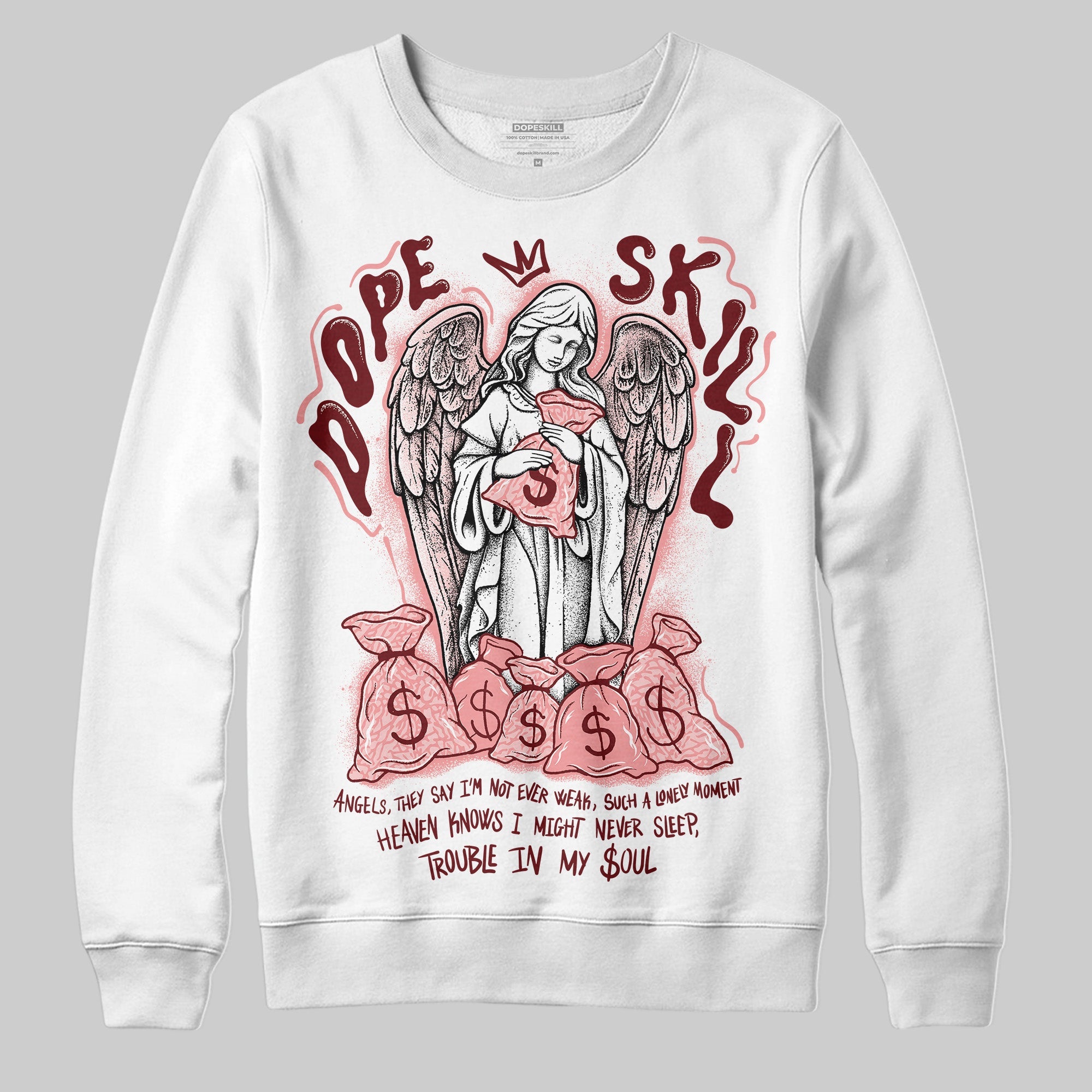 VALENTINE'S Day 3s superstreetwear Sweatshirt Angels Graphic