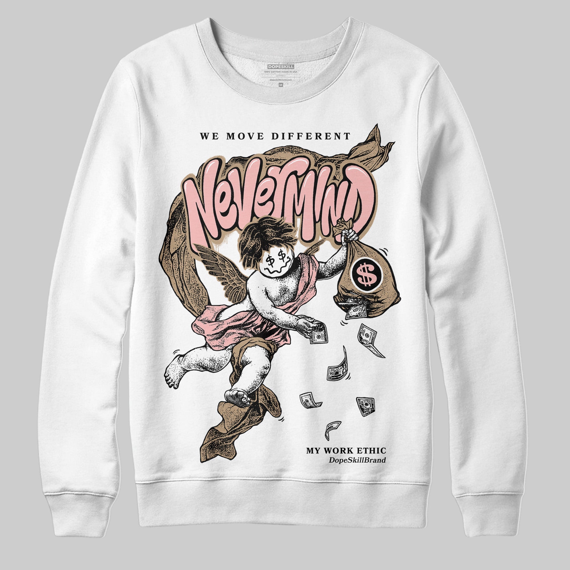 AIR FORCE 1 LINEN superstreetwear Sweatshirt Nevermind Graphic