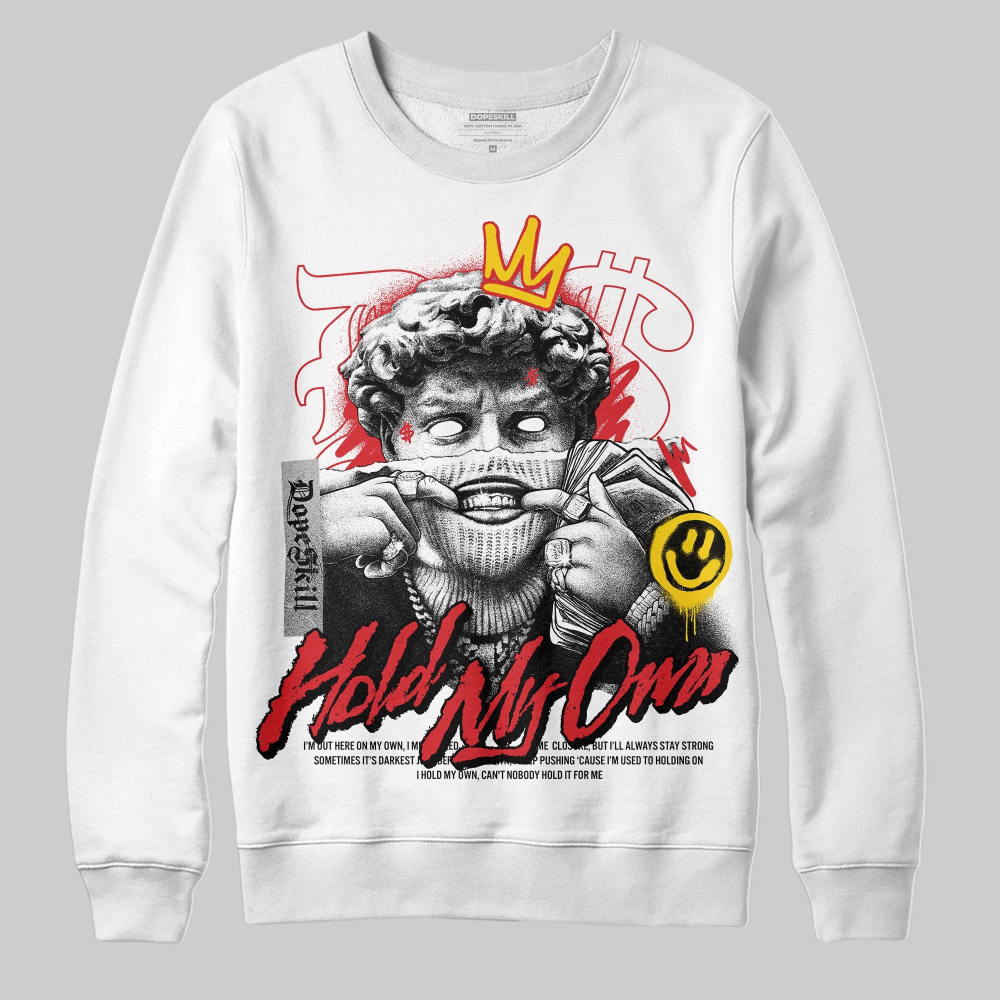 Fire Red 3s superstreetwear Sweatshirt In My Way Graphic