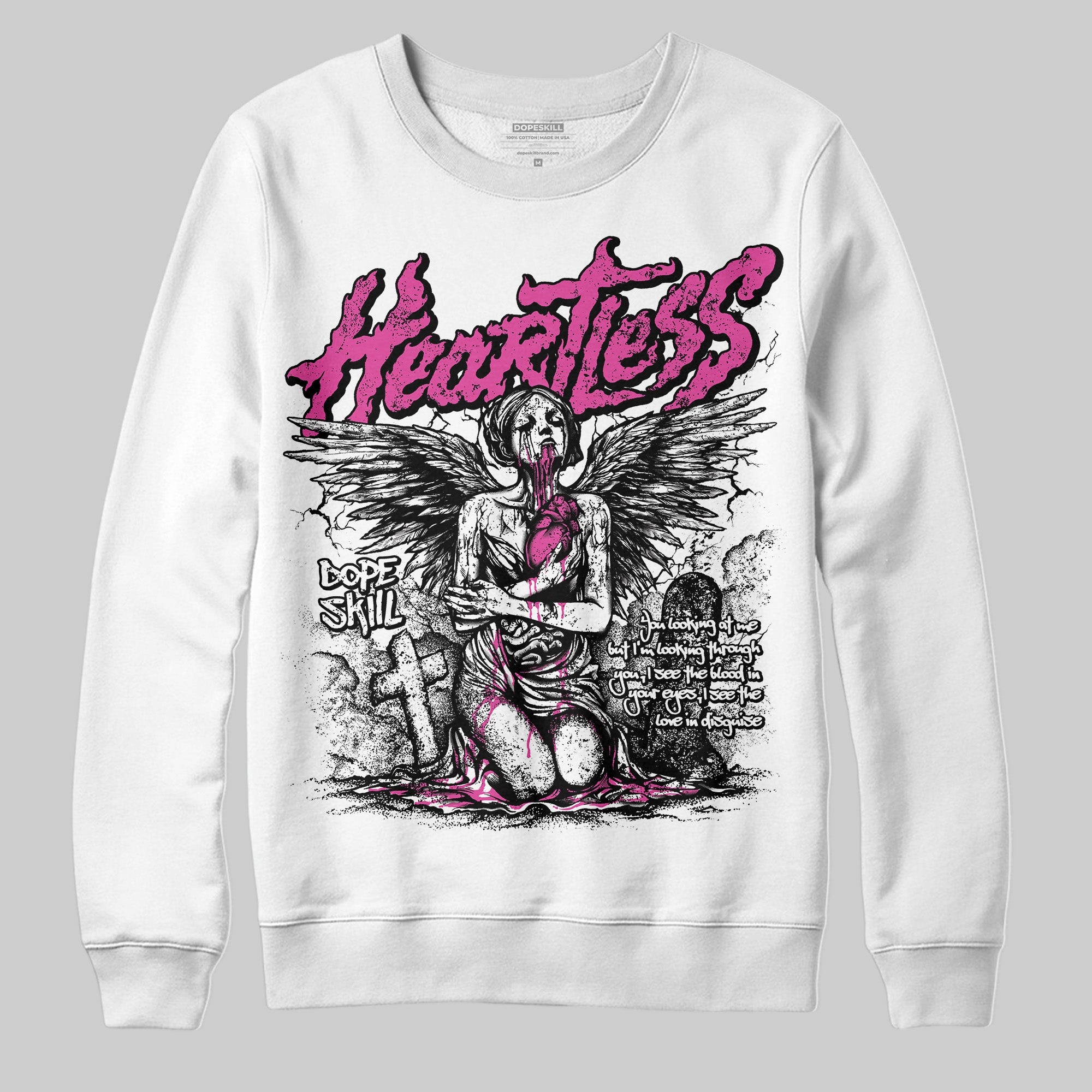 Dunk Active Fuchsia superstreetwear Sweatshirt Heartless Graphic