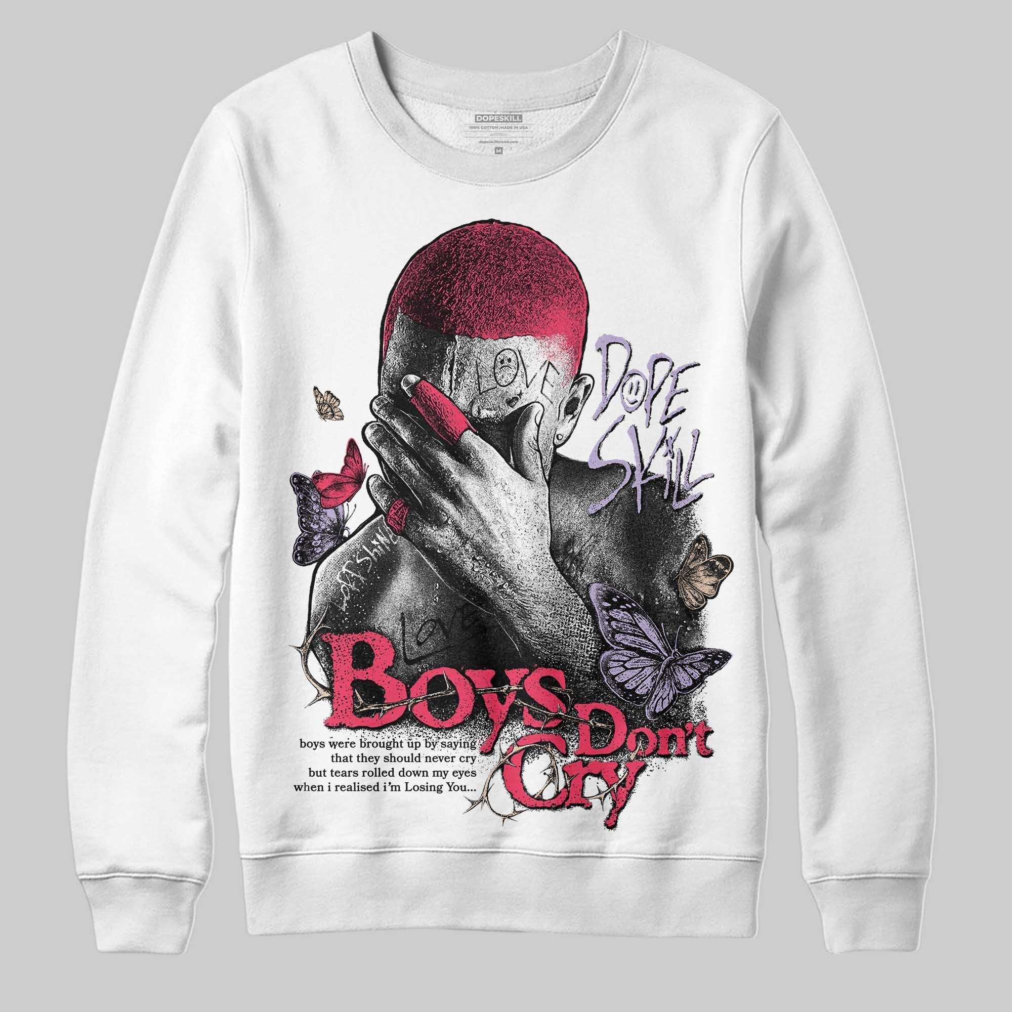 Peanut Butter Jelly 5s superstreetwear Sweatshirt Boys Don't Cry Graphic
