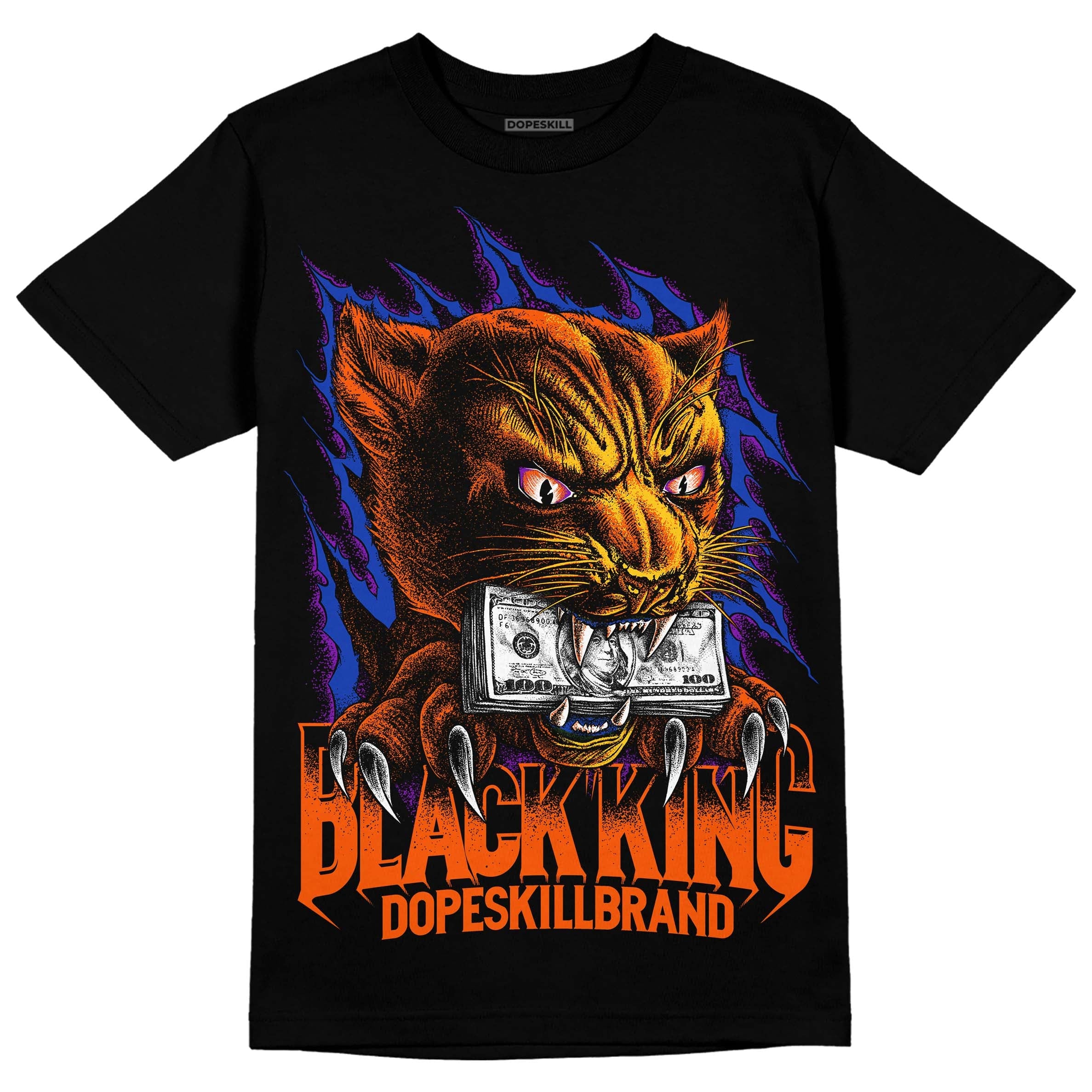 Dunk Low Futura Orange Blaze superstreetwear T-Shirt Black King Graphic