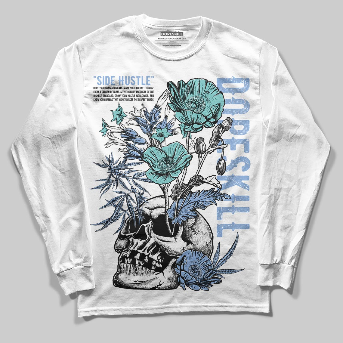 Forget Me Not 4s superstreetwear Long Sleeve T-Shirt Side Hustle Graphic