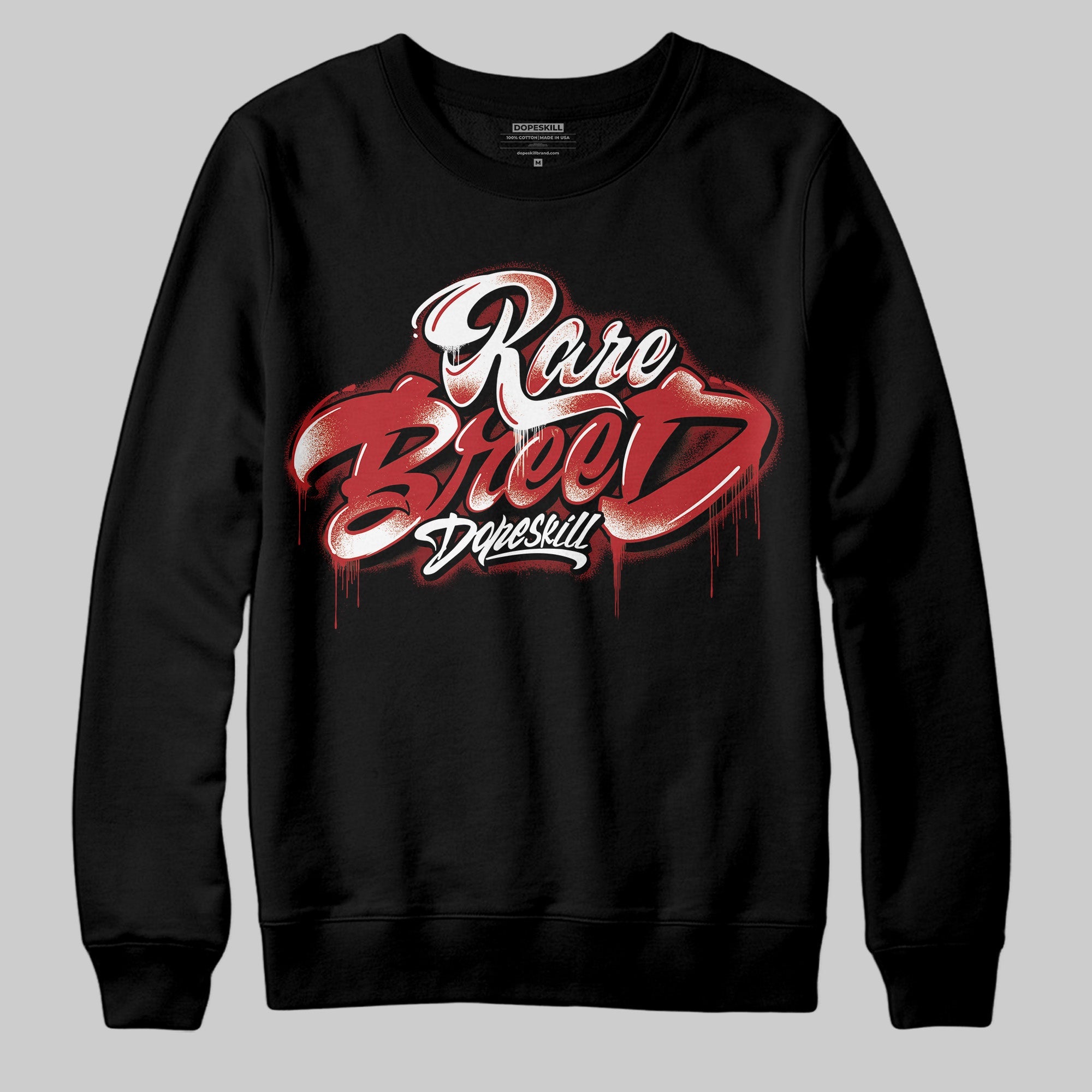 Flu Game 12s superstreetwear Sweatshirt Rare Breed Type Graphic