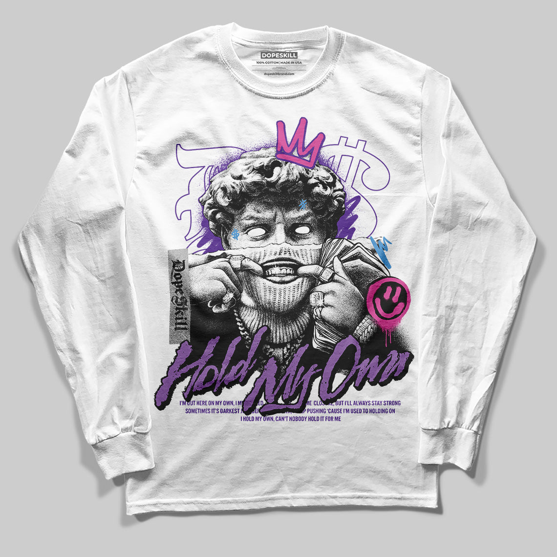 PURPLE Collection superstreetwear Long Sleeve T-Shirt In My Way Graphic
