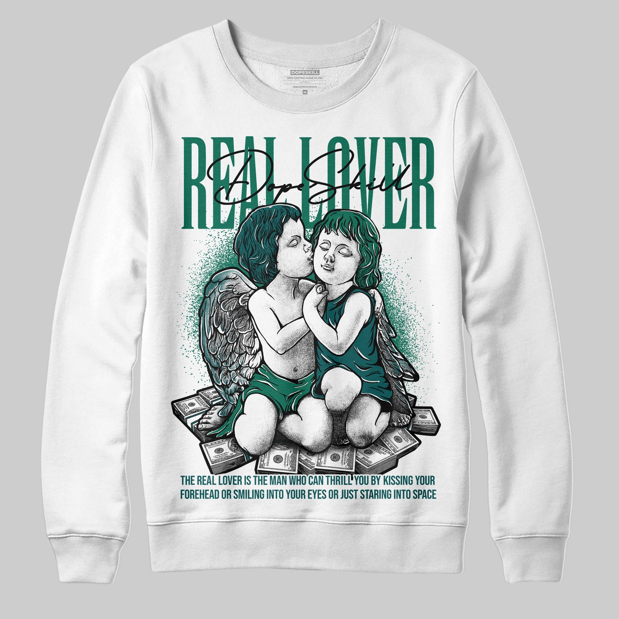 Gel 1130 White Dark Neptune superstreetwear Sweatshirt Real Lover Graphic