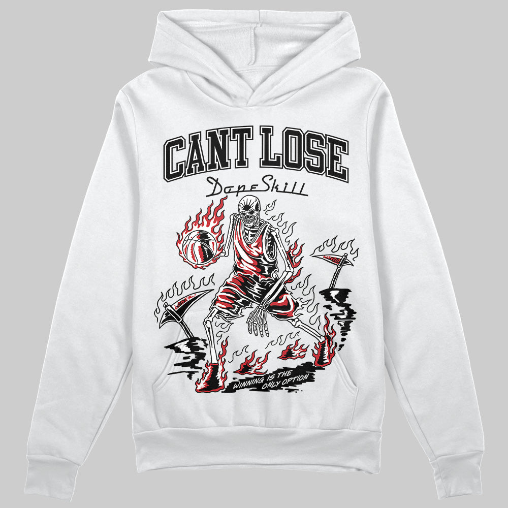 Bred Velvet 11s superstreetwear Hoodie Sweatshirt Cant Lose Graphic