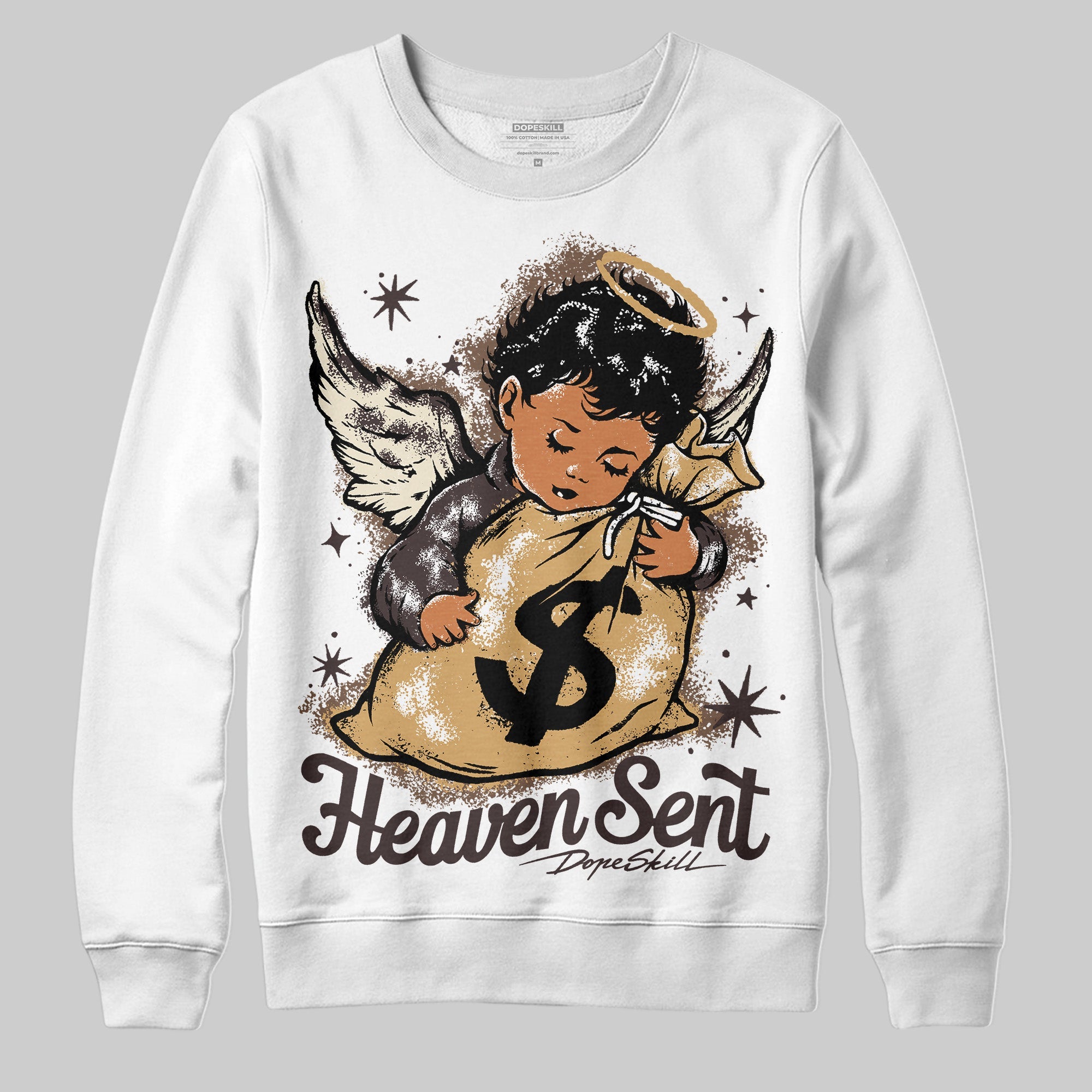 Earth 5s superstreetwear Sweatshirt Heaven Sent Graphic