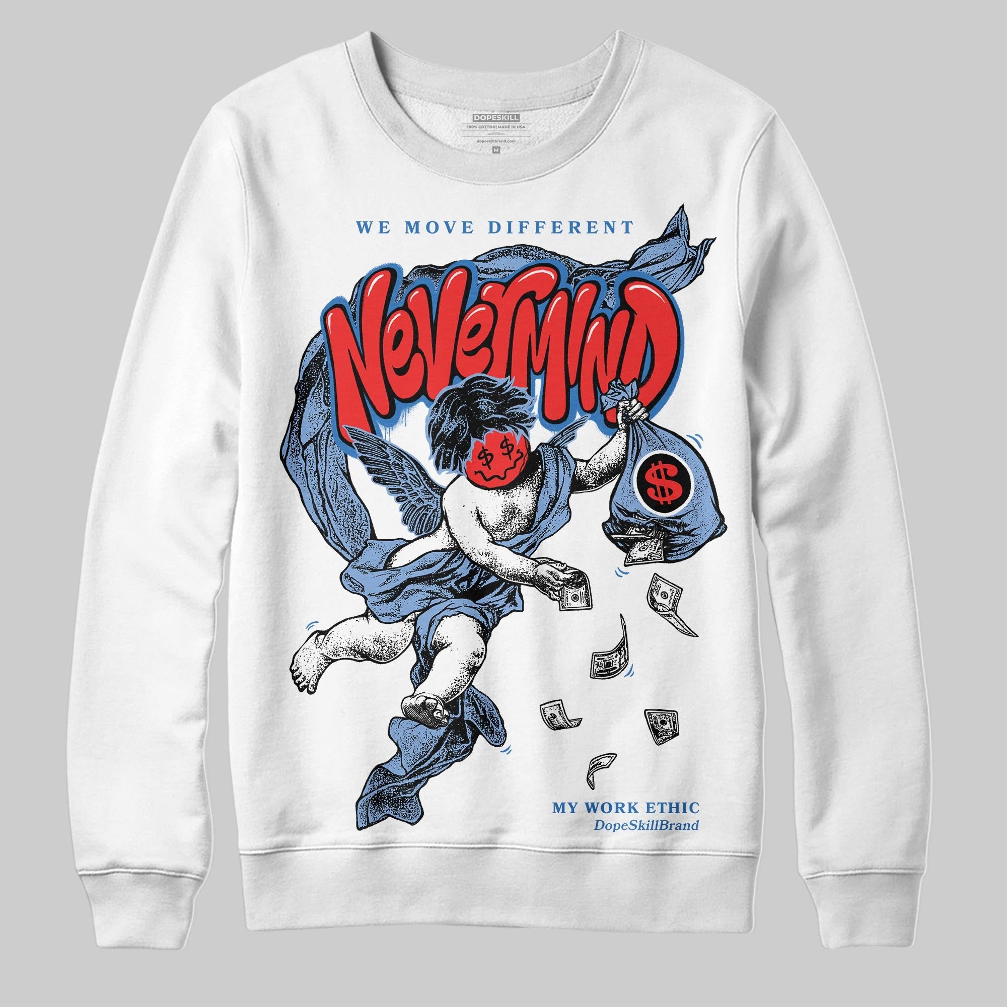 Forget Me Not 4s superstreetwear Sweatshirt Nevermind Graphic