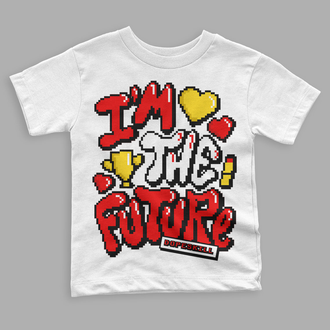 Cherry 11s superstreetwear Toddler Kids T-shirt I'm The Future Graphic