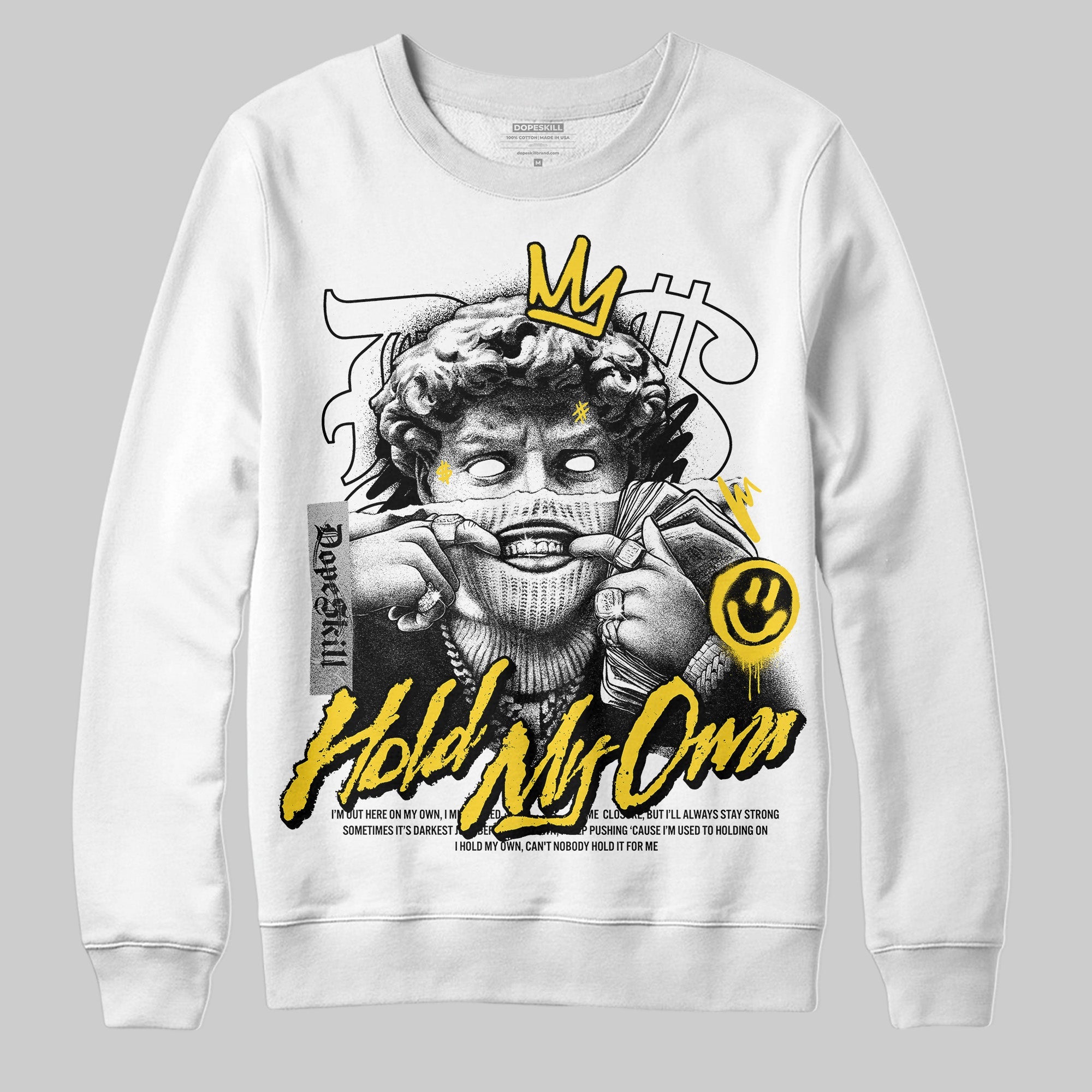 Black Tour Yellow AJ 4 Thunder superstreetwear Sweatshirt In My Way Graphic