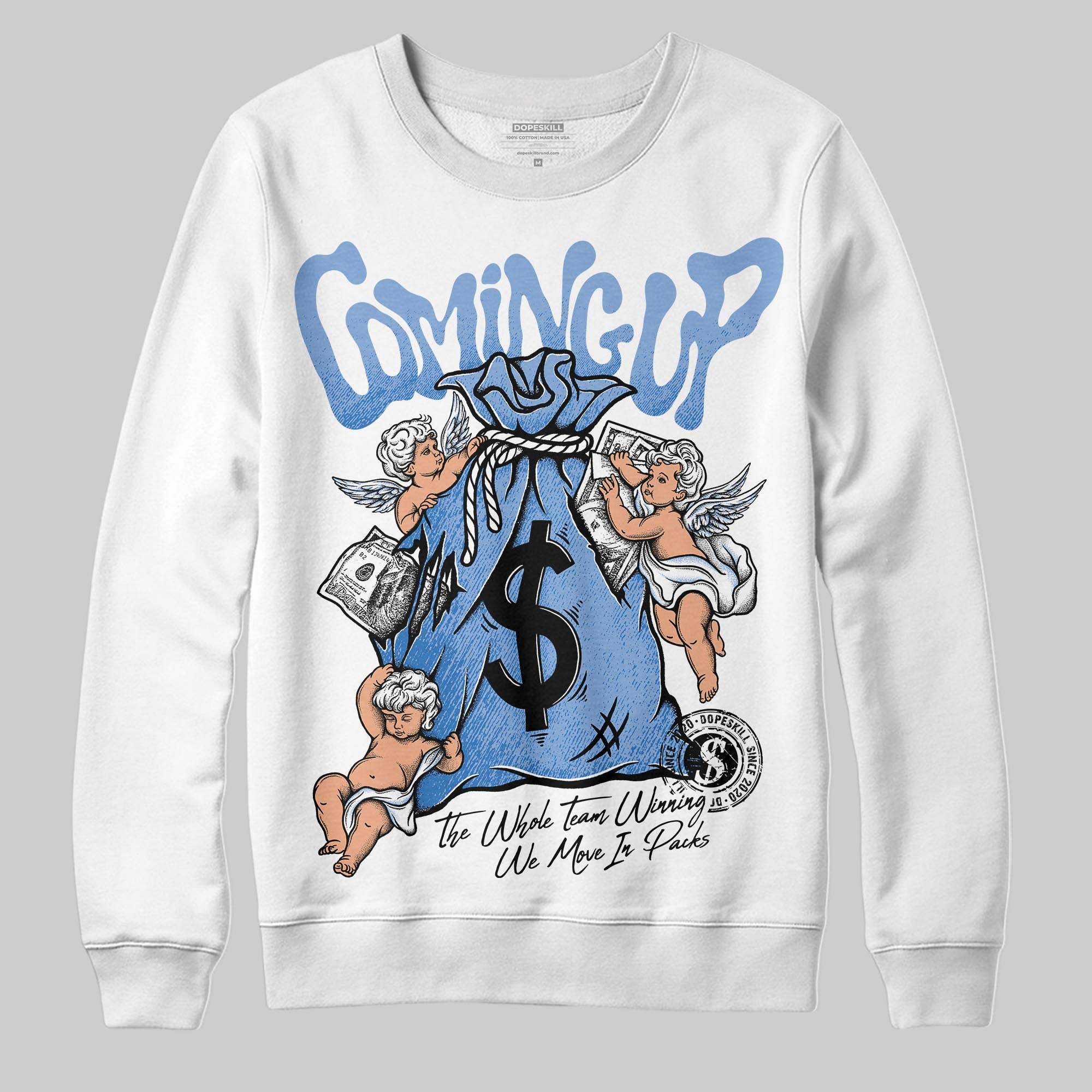 Forget Me Not 4s superstreetwear Sweatshirt Money Bag Coming Up Graphic