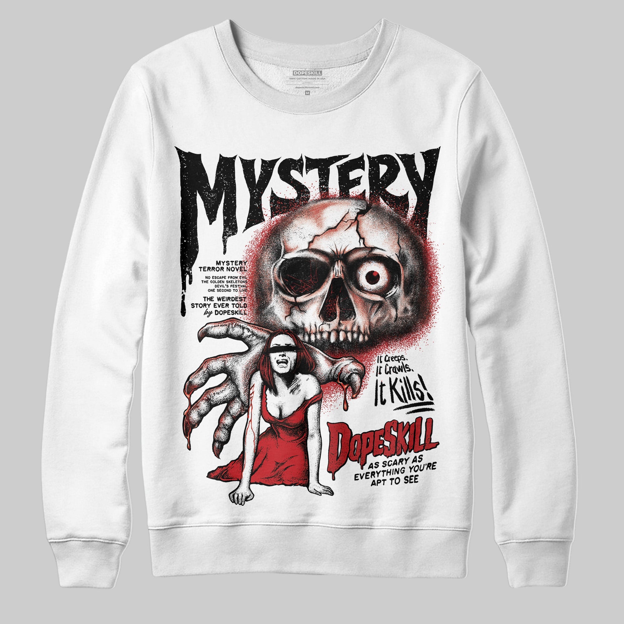 Black Toe Reimagined 1s superstreetwear Sweatshirt Mystery Ghostly Grasp Graphic