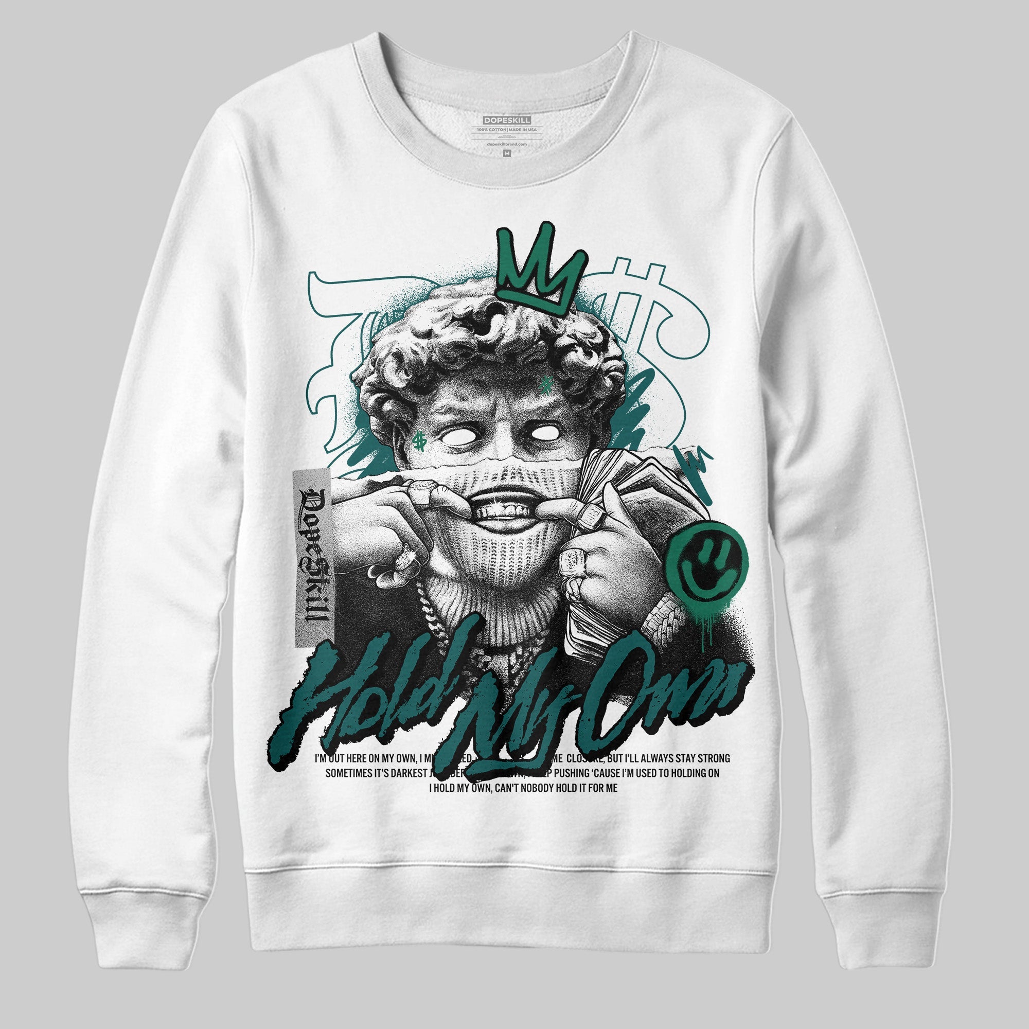 Gel 1130 White Dark Neptune superstreetwear Sweatshirt In My Way Graphic