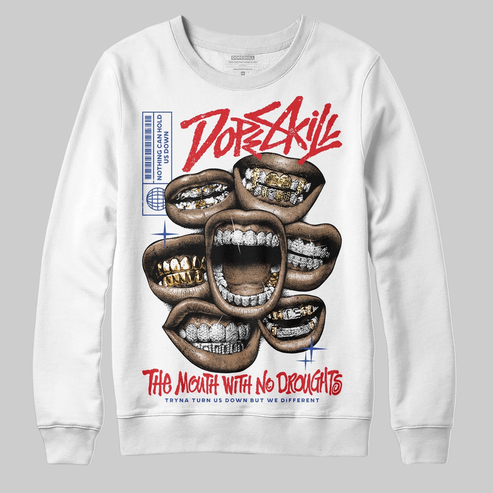 Seoul 2.0 3s superstreetwear Sweatshirt The Mouth With No Droughts Graphic