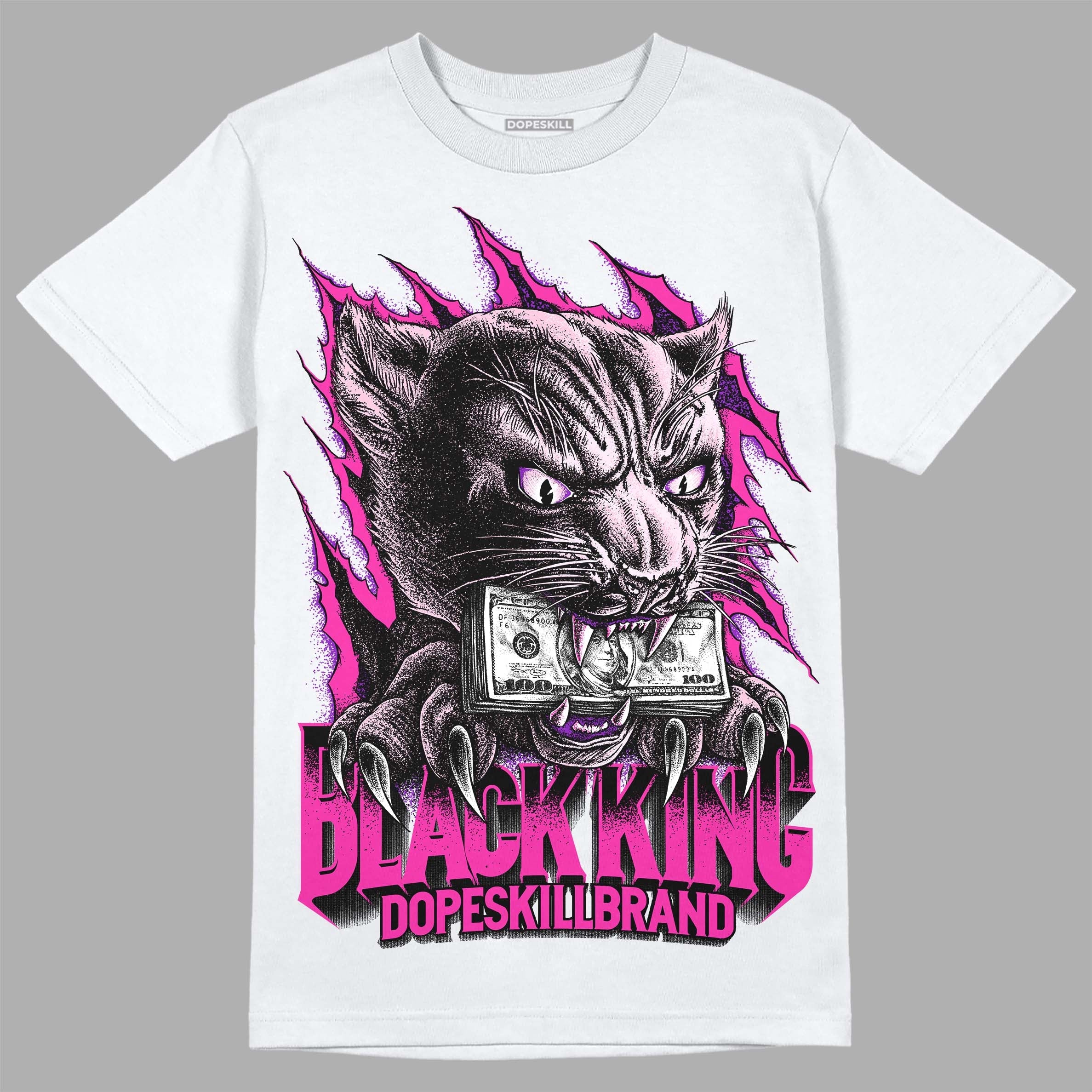 Triple Pink Dunk Low superstreetwear T-Shirt Black King Graphic