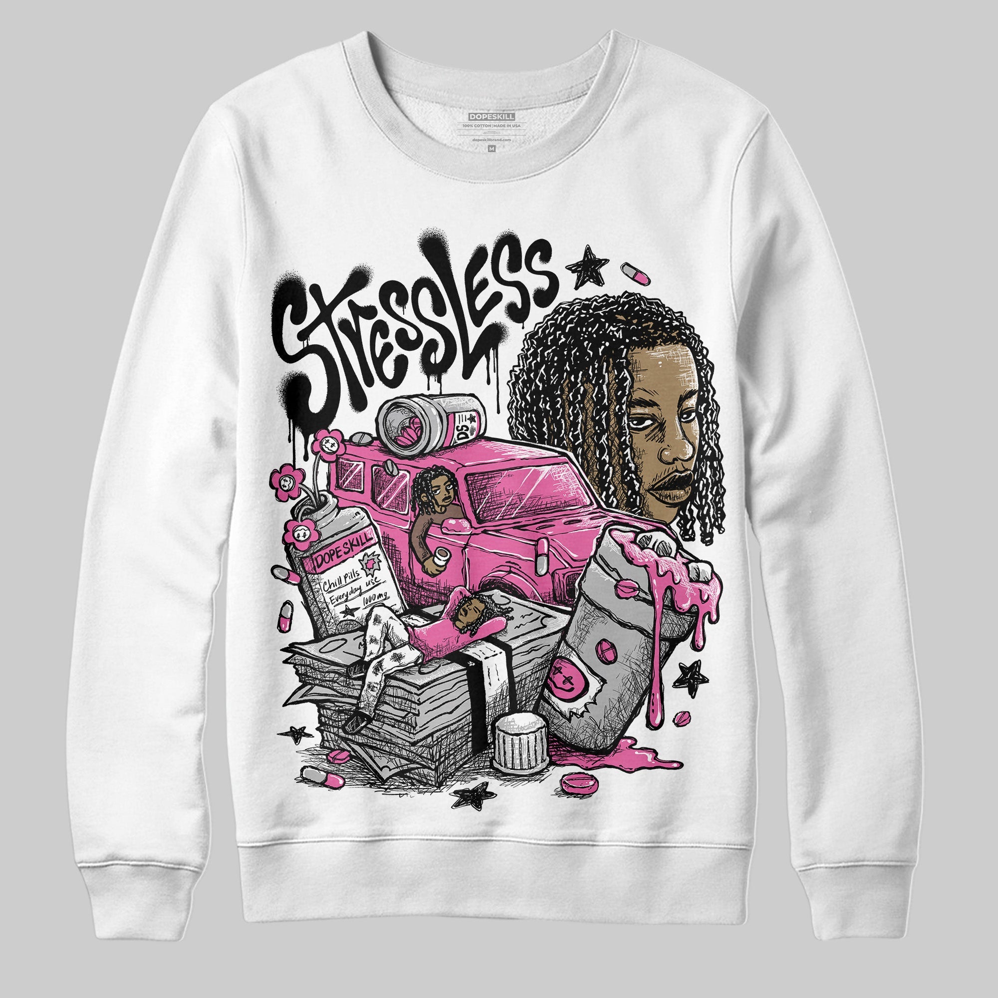 Kayano 14 Cream Sweet Pink superstreetwear Sweatshirt Stressless Graphic