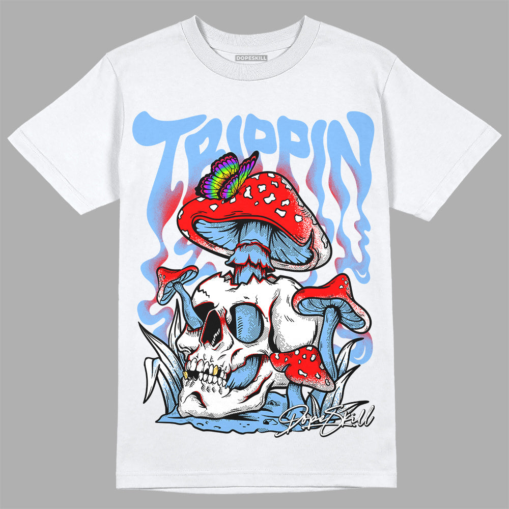 Powder Blue 9s superstreetwear T-Shirt Trippin Graphic