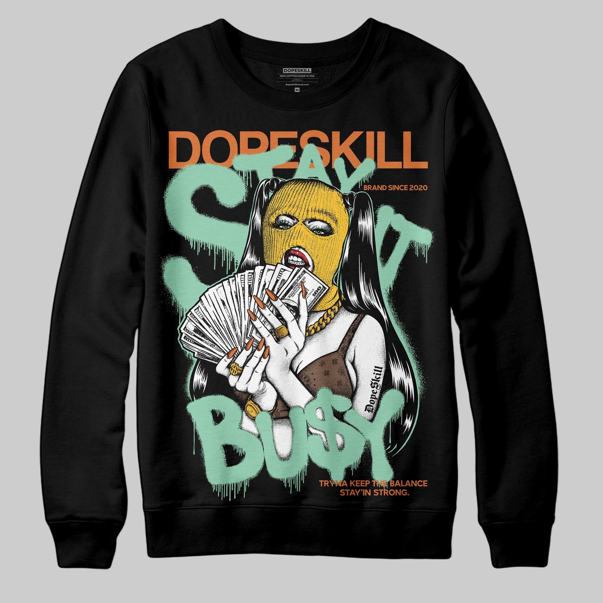 SB Dunk ¡°Rodeo¡± superstreetwear Sweatshirt Stay It Busy Graphic