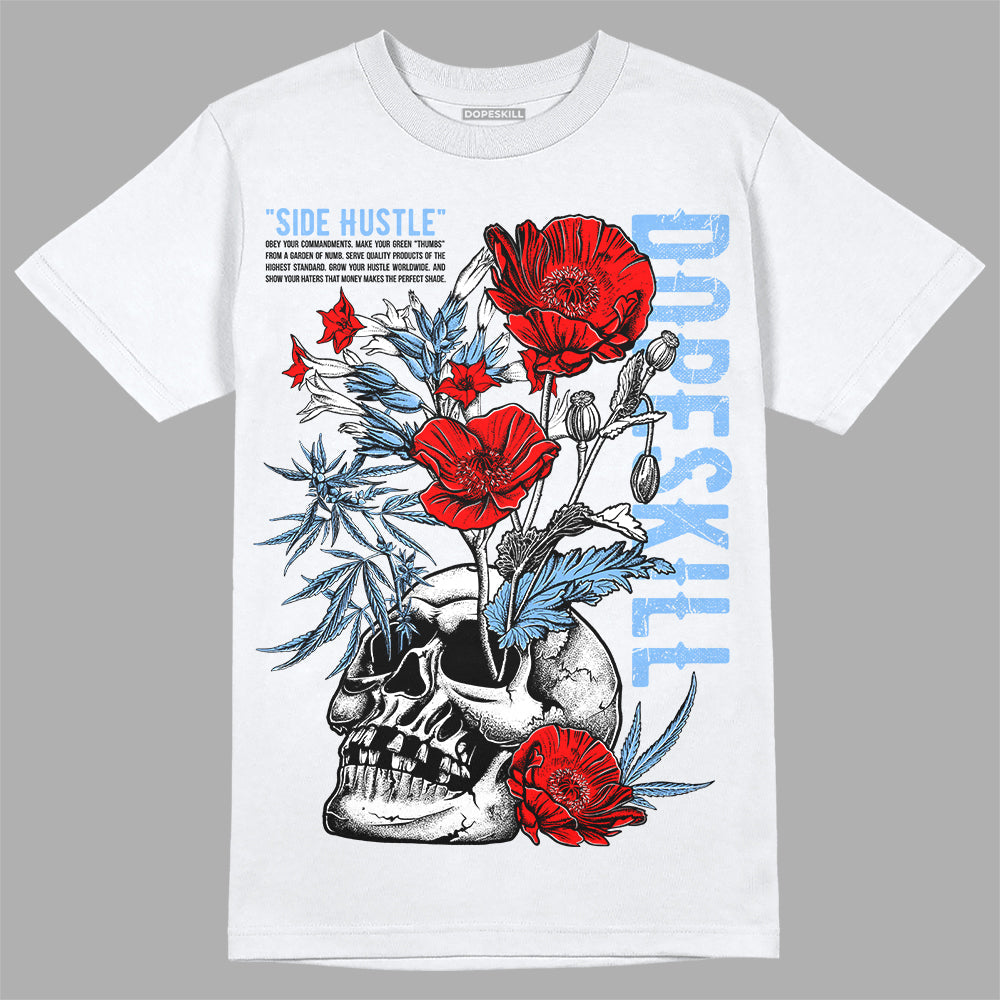 Powder Blue 9s superstreetwear T-Shirt Side Hustle Graphic
