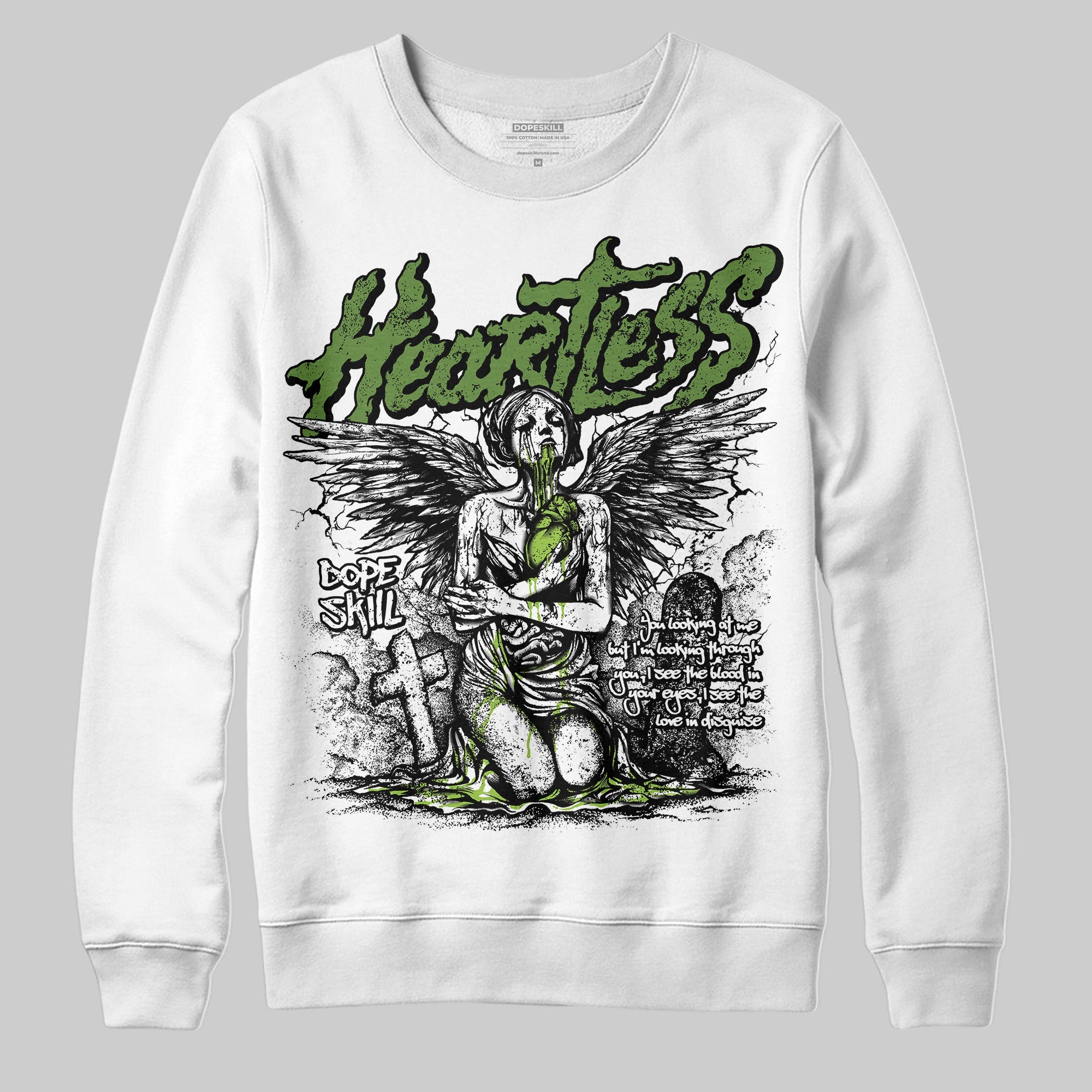 Dunk 'Chlorophyll' superstreetwear Sweatshirt Heartless Graphic
