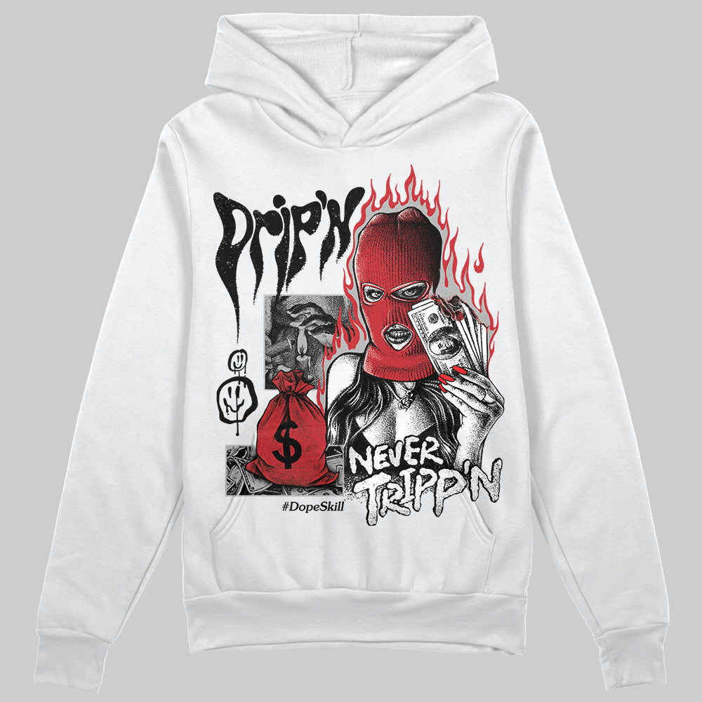 Bred Velvet 11s superstreetwear Hoodie Sweatshirt Drip'n Never Tripp'n Graphic