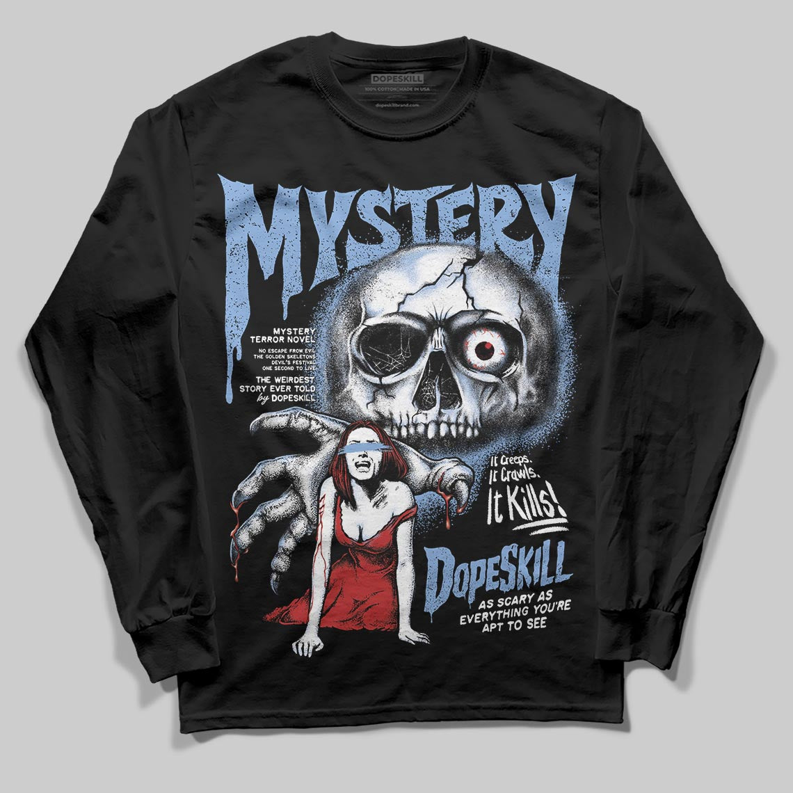 Forget Me Not 4s superstreetwear Long Sleeve T-Shirt Mystery Ghostly Grasp Graphic