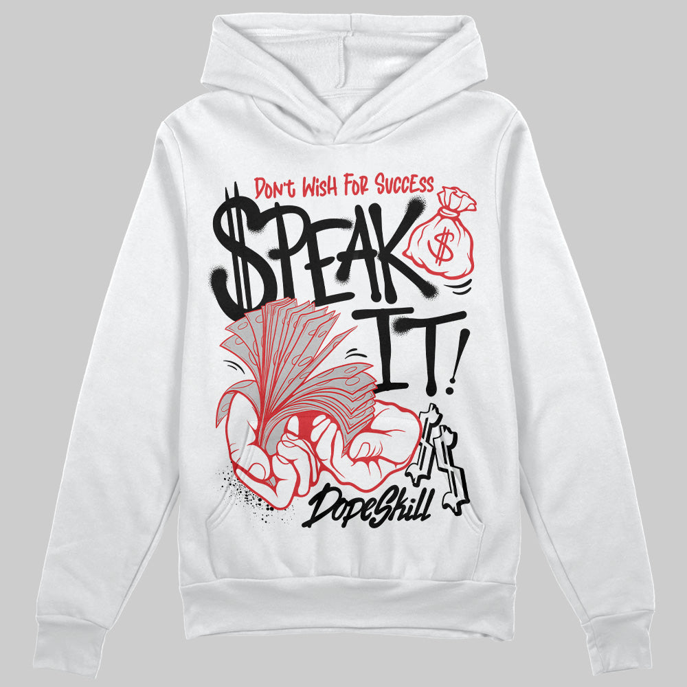 Black Cement 3s superstreetwear Hoodie Sweatshirt Speak It Graphic