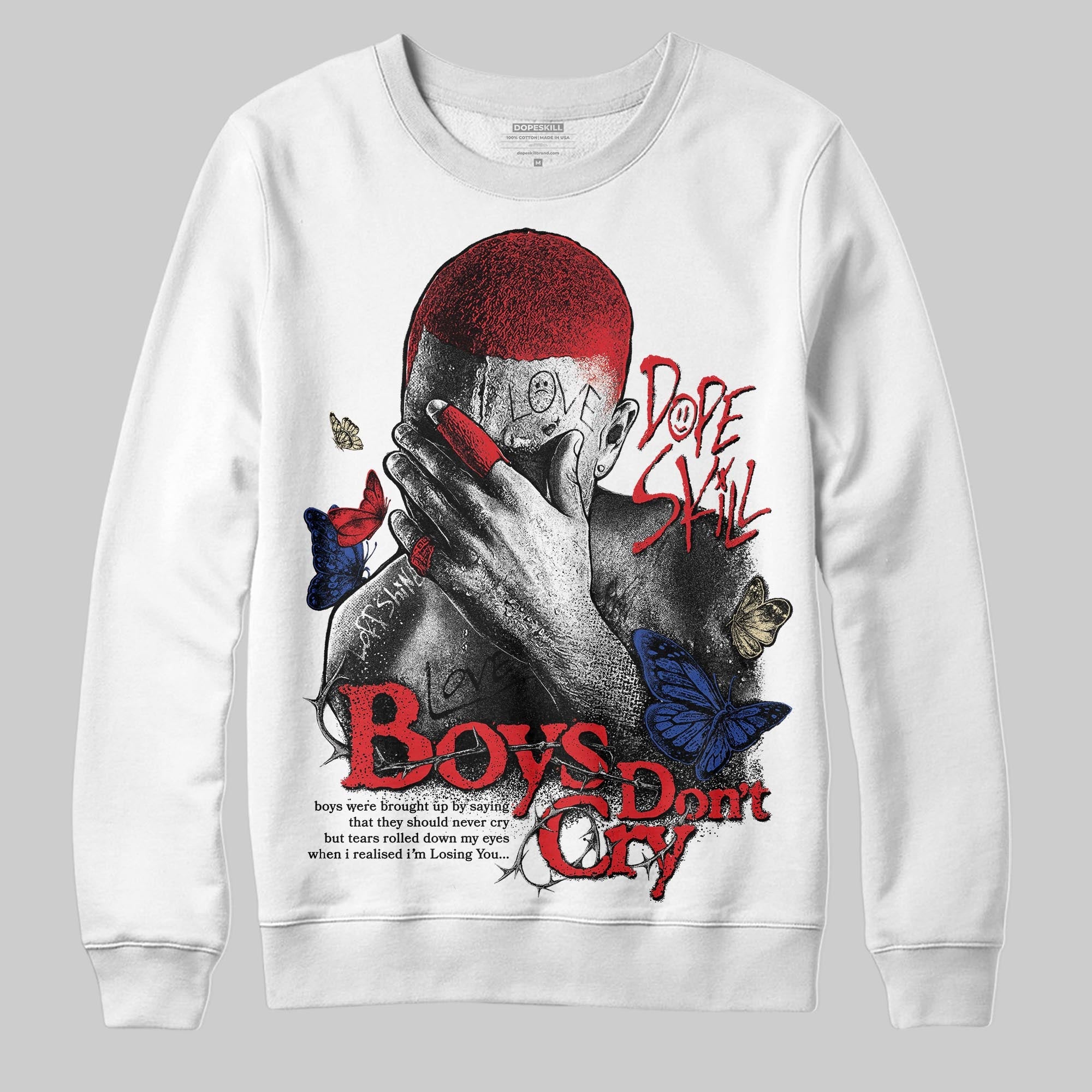 Seoul 2.0 3s superstreetwear Sweatshirt Boys Don't Cry Graphic
