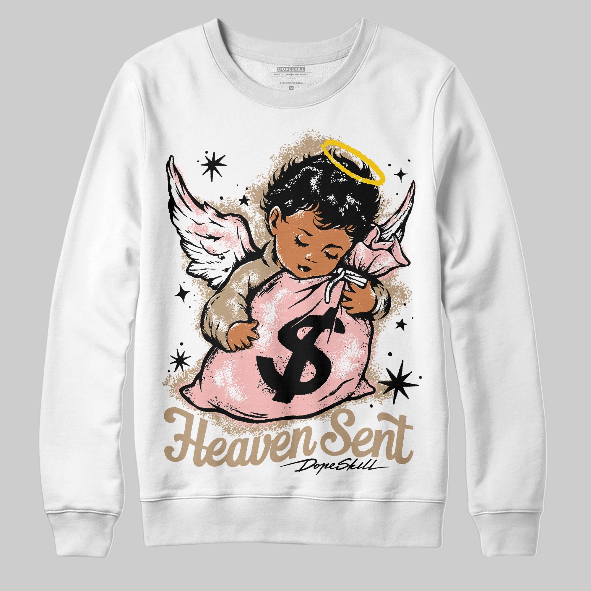 AIR FORCE 1 LINEN superstreetwear Sweatshirt Heaven Sent Graphic