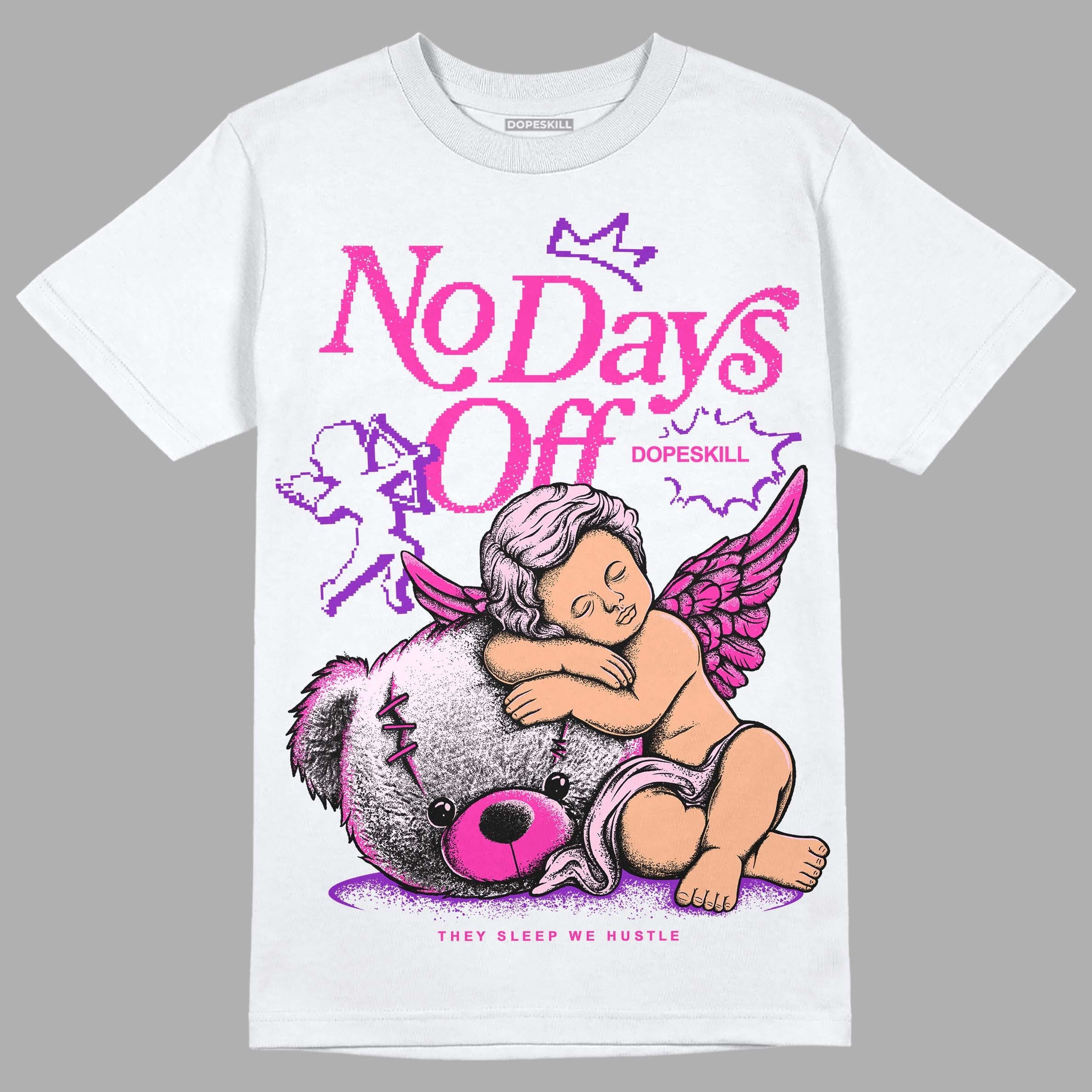 Triple Pink Dunk Low superstreetwear T-Shirt New No Days Off Graphic
