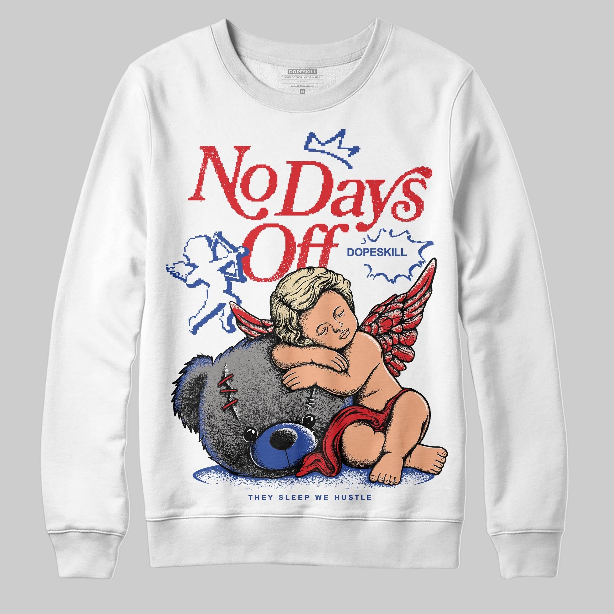 Seoul 2.0 3s superstreetwear Sweatshirt New No Days Off Graphic