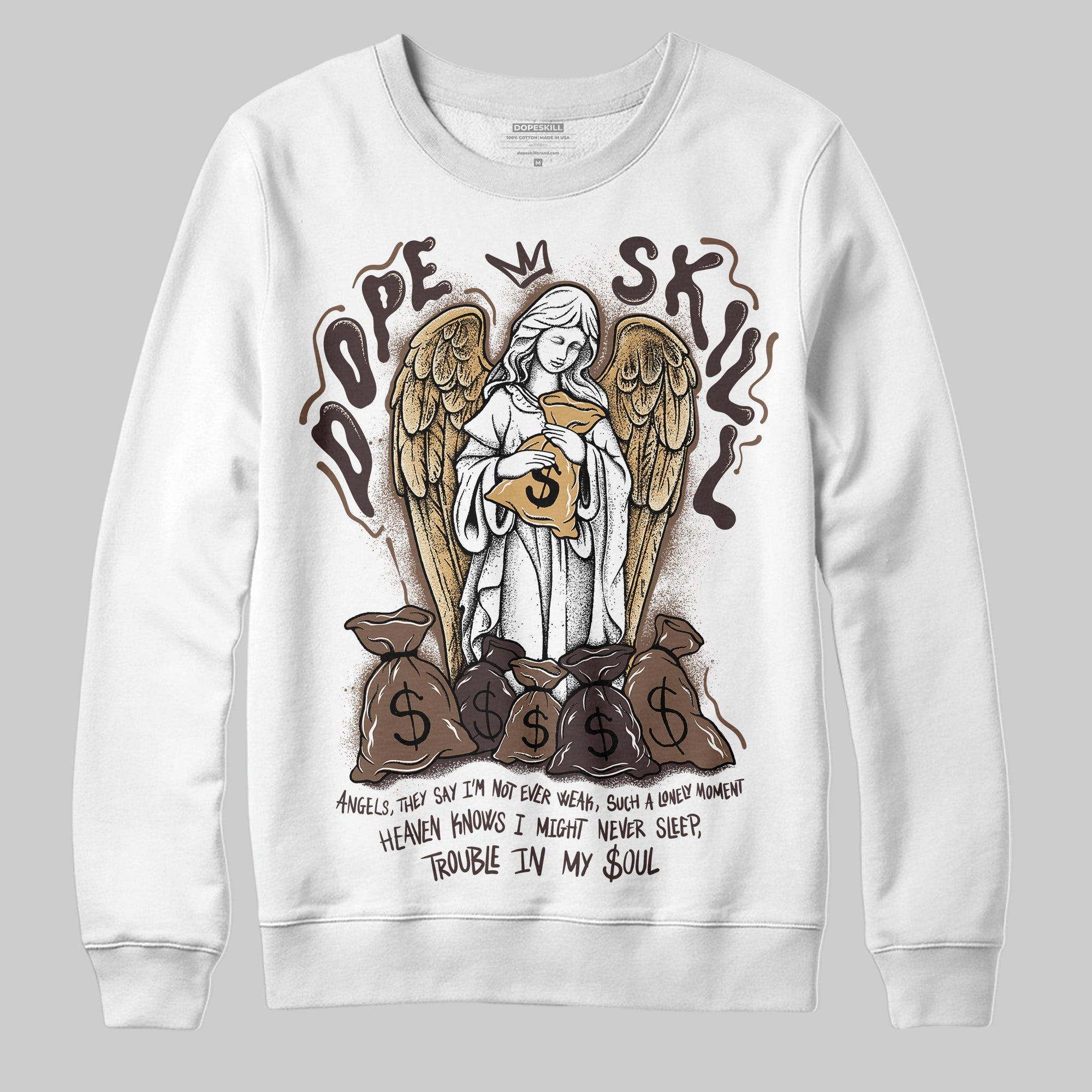 Earth 5s superstreetwear Sweatshirt Angels Graphic