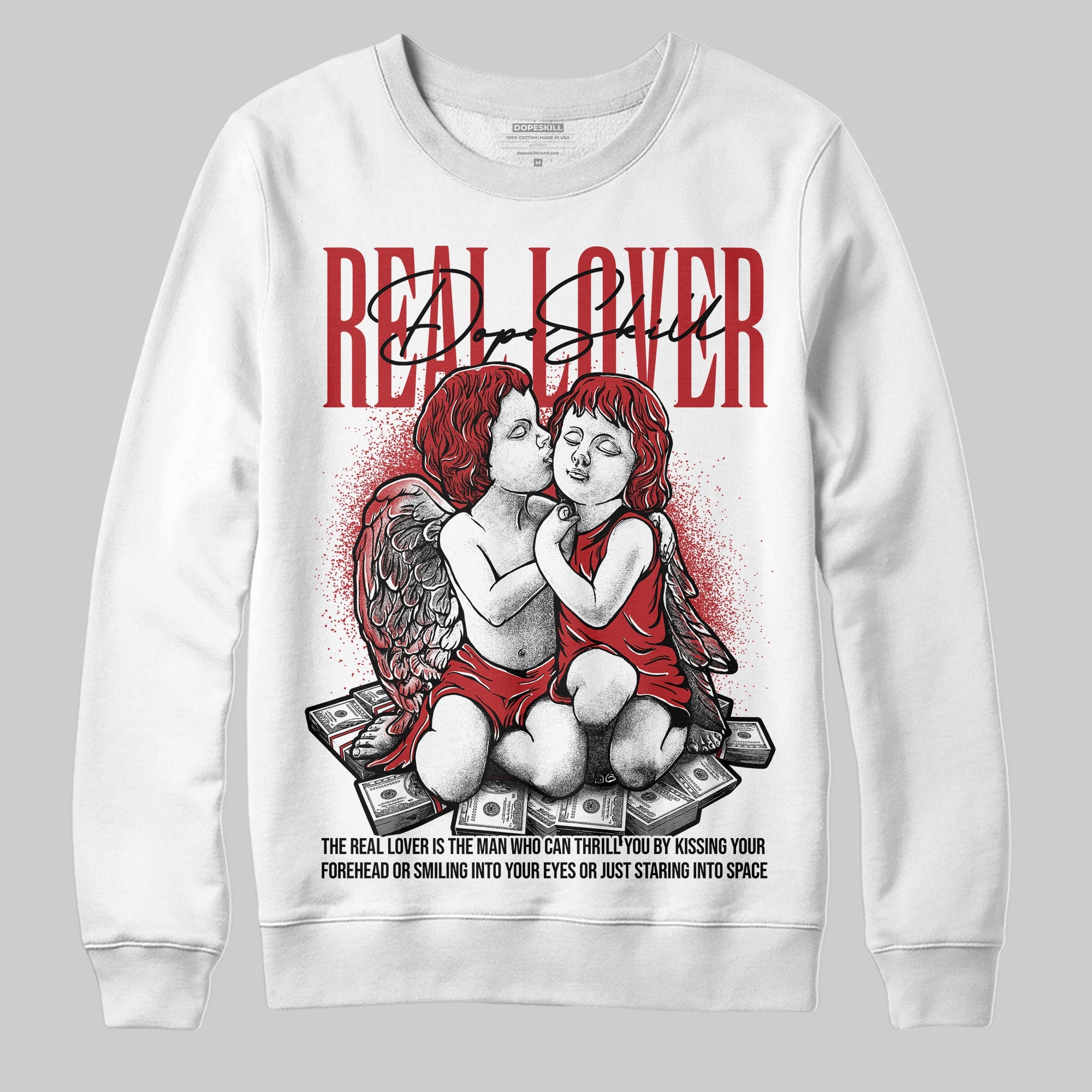 Black Toe Reimagined 1s superstreetwear Sweatshirt Real Lover Graphic