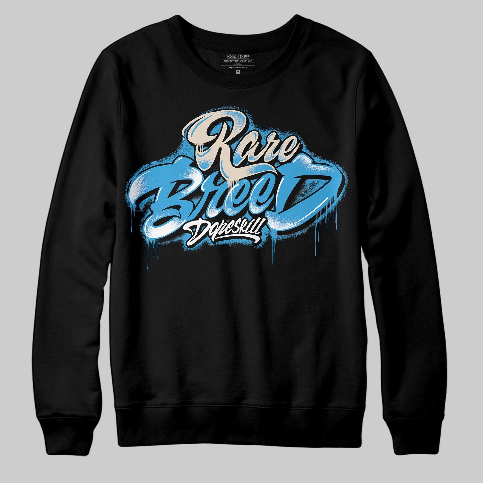 UNC Reimagined 1s superstreetwear Sweatshirt Rare Breed Type Graphic