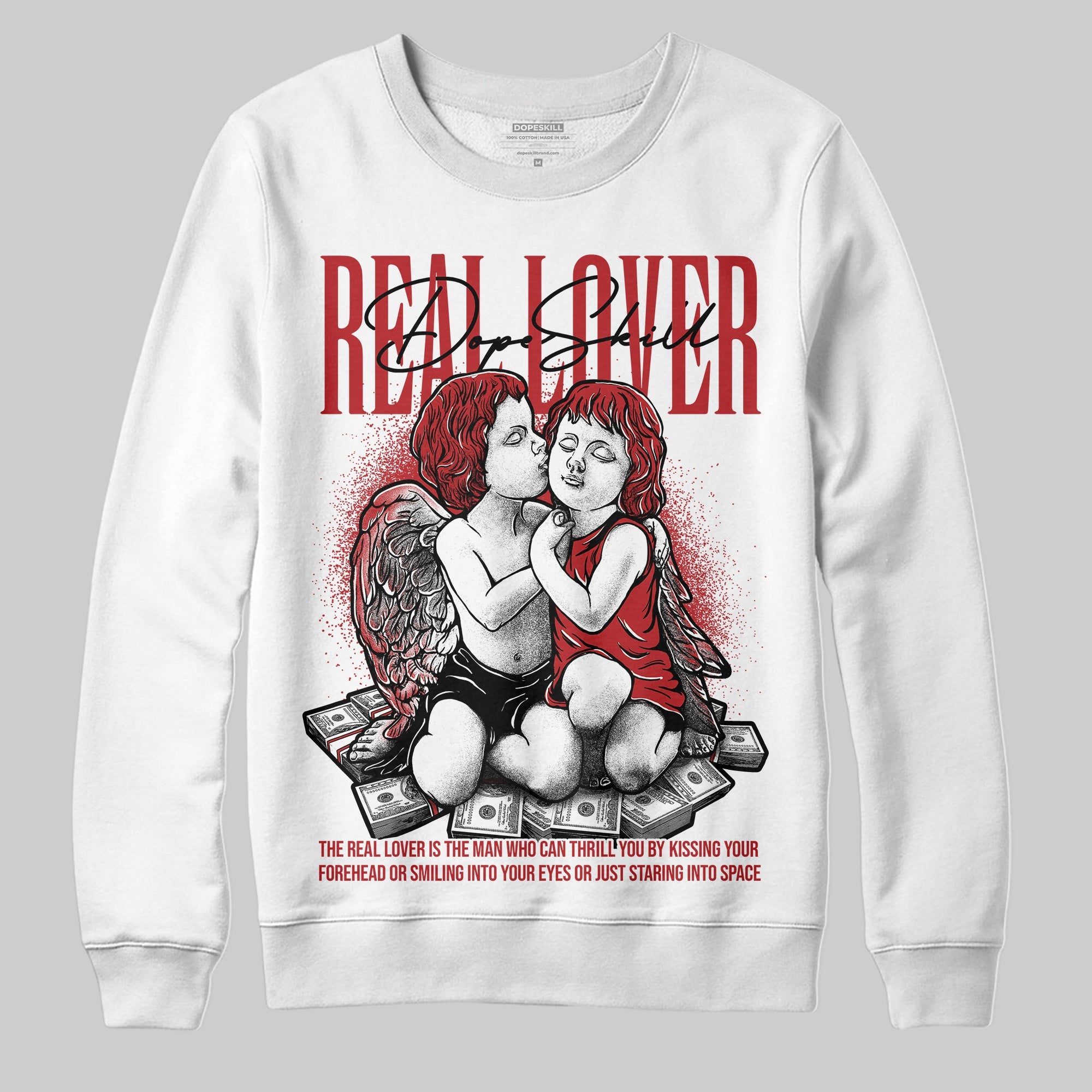 Flu Game 12s superstreetwear Sweatshirt Real Lover Graphic