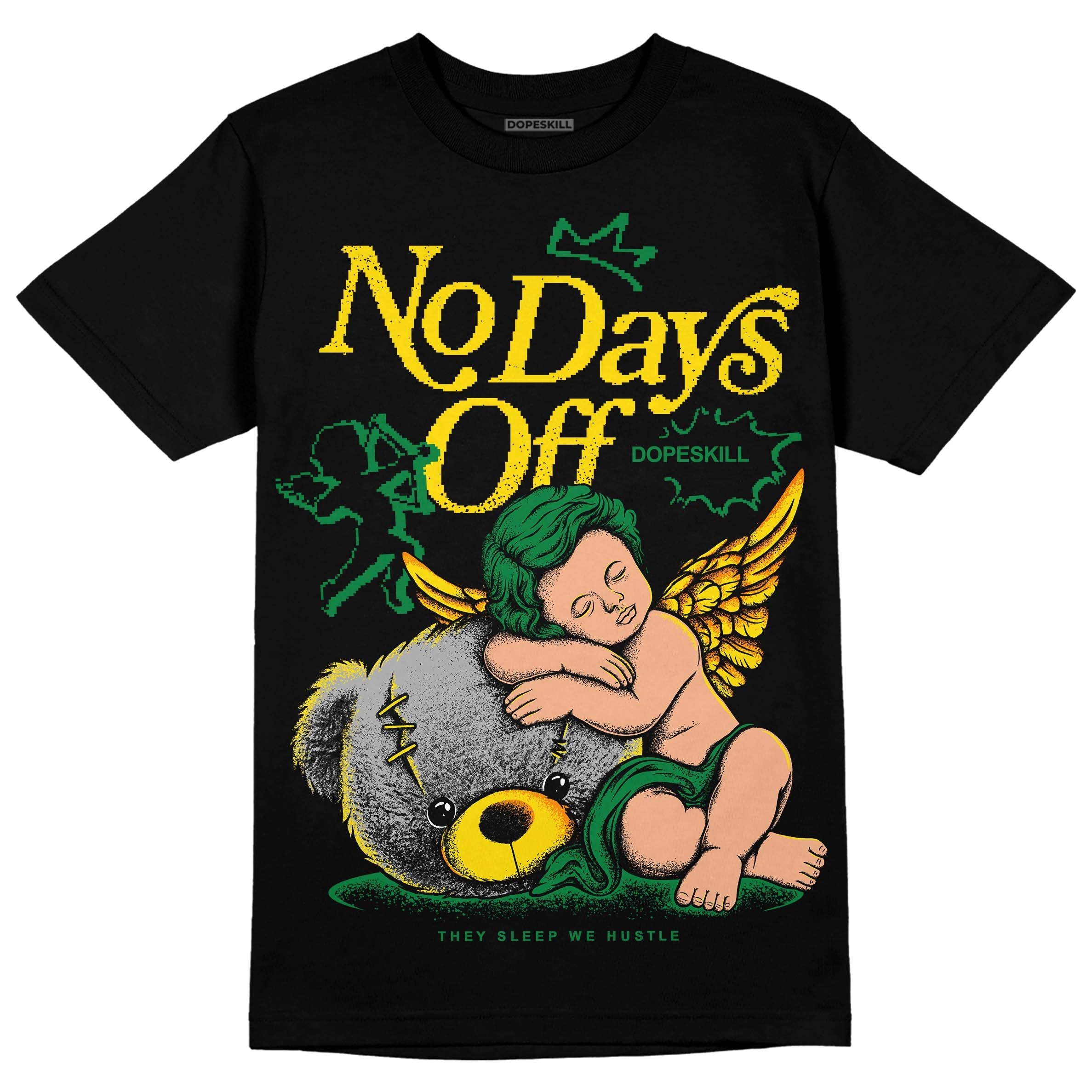 Dunk Low Reverse Brazil superstreetwear T-Shirt New No Days Off Graphic