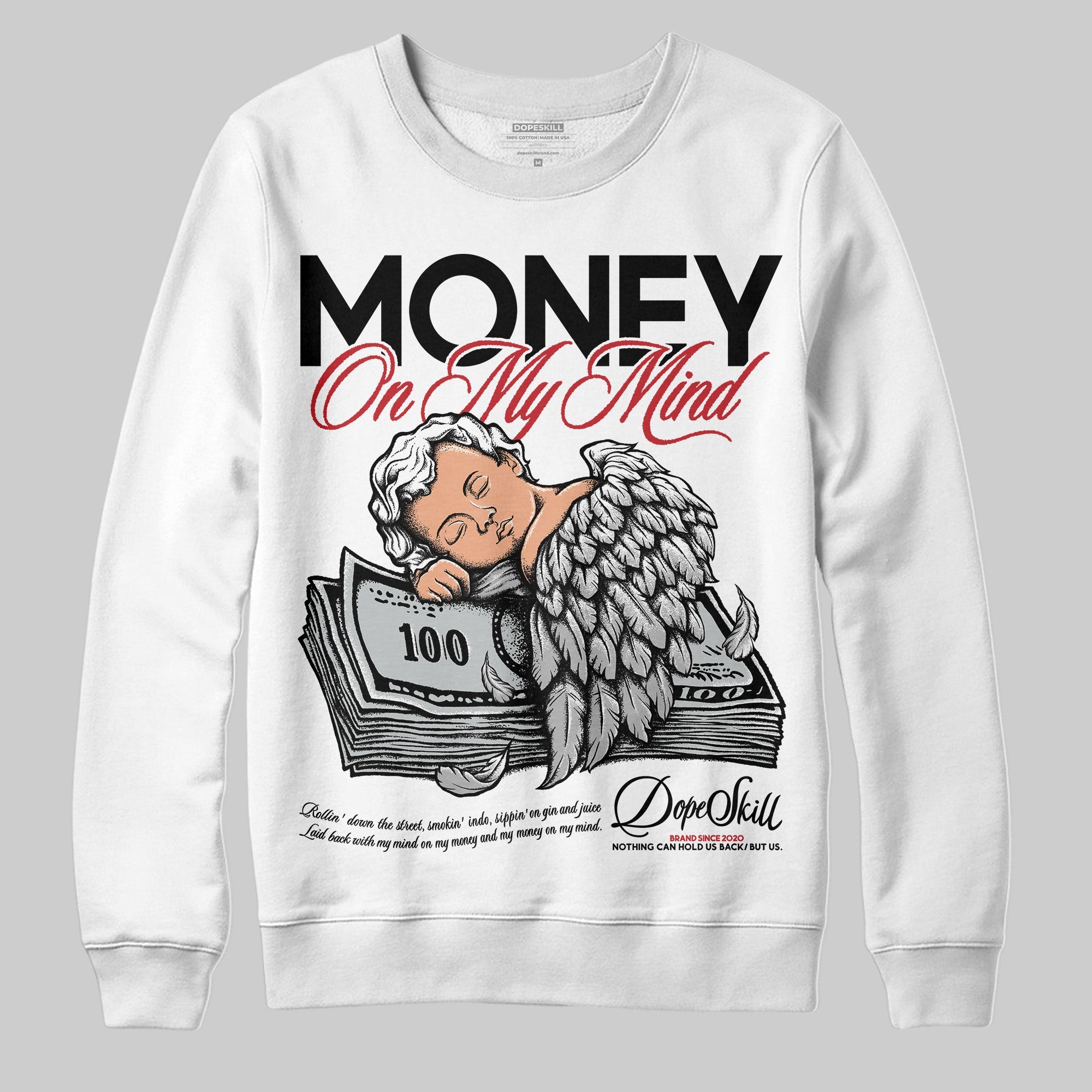 Bred Velvet 11s superstreetwear Sweatshirt MOMM Graphic