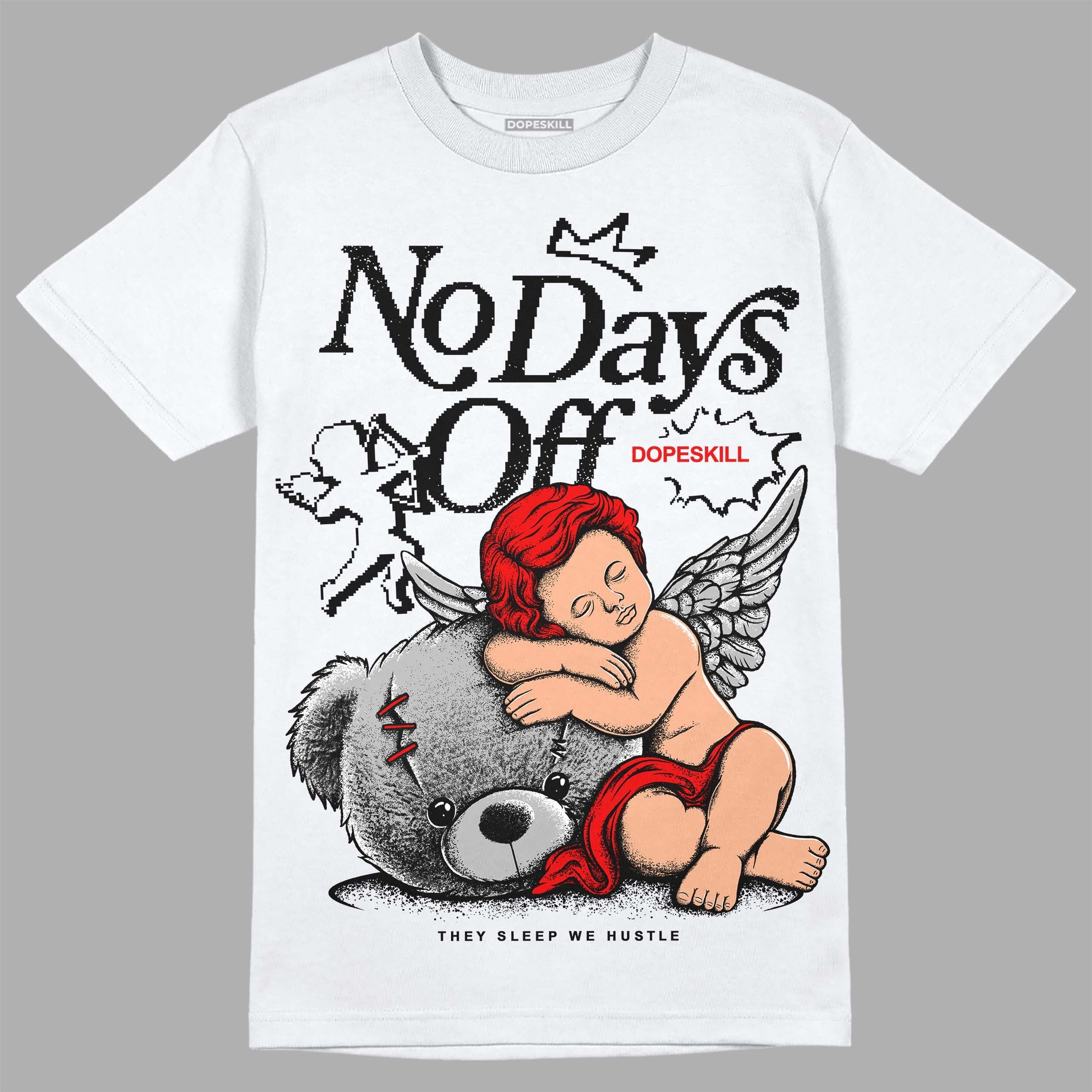 Dunk Low Panda White Black superstreetwear T-Shirt New No Days Off Graphic