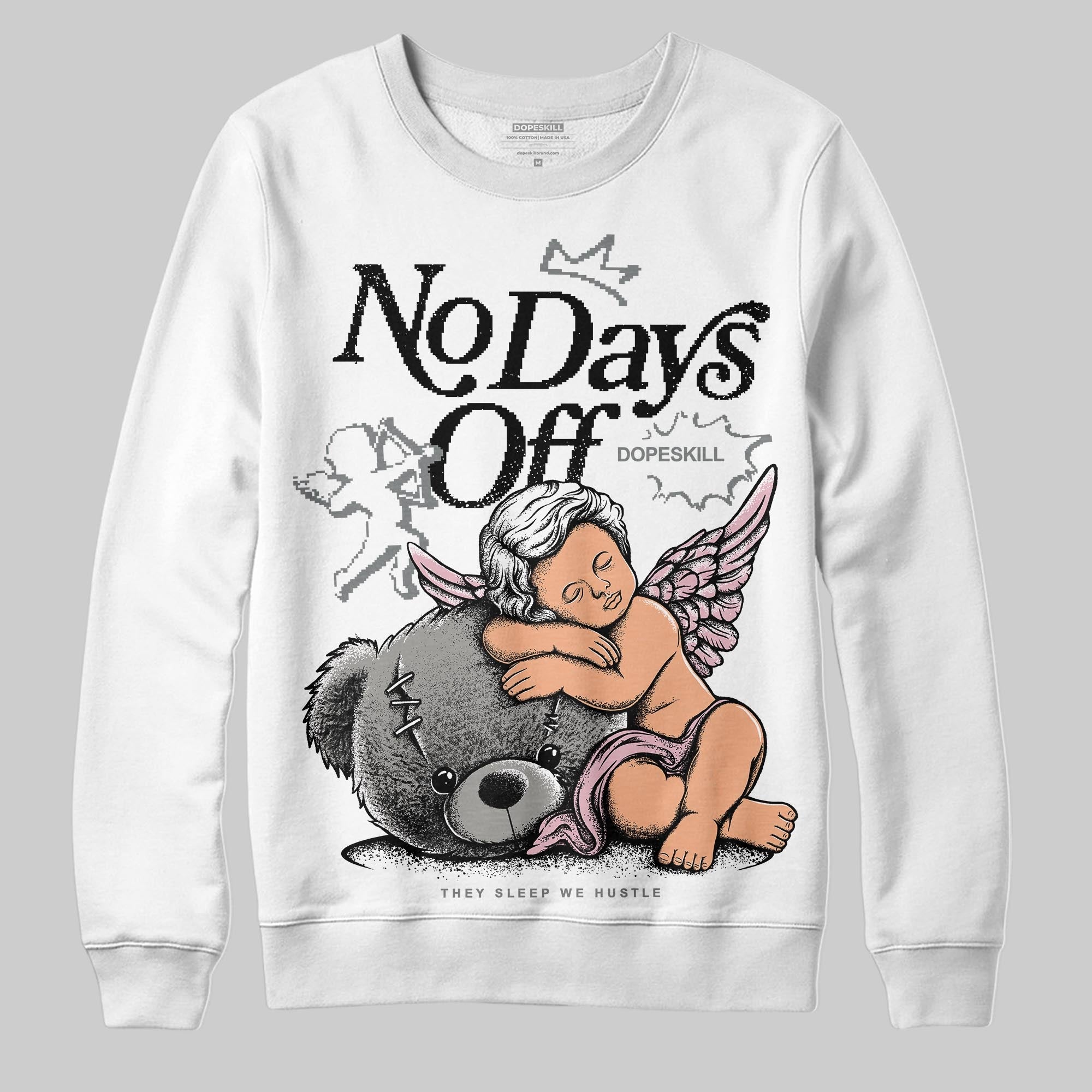 Max 95 OG ¡°Pink Foam¡± superstreetwear Sweatshirt New No Days Off Graphic