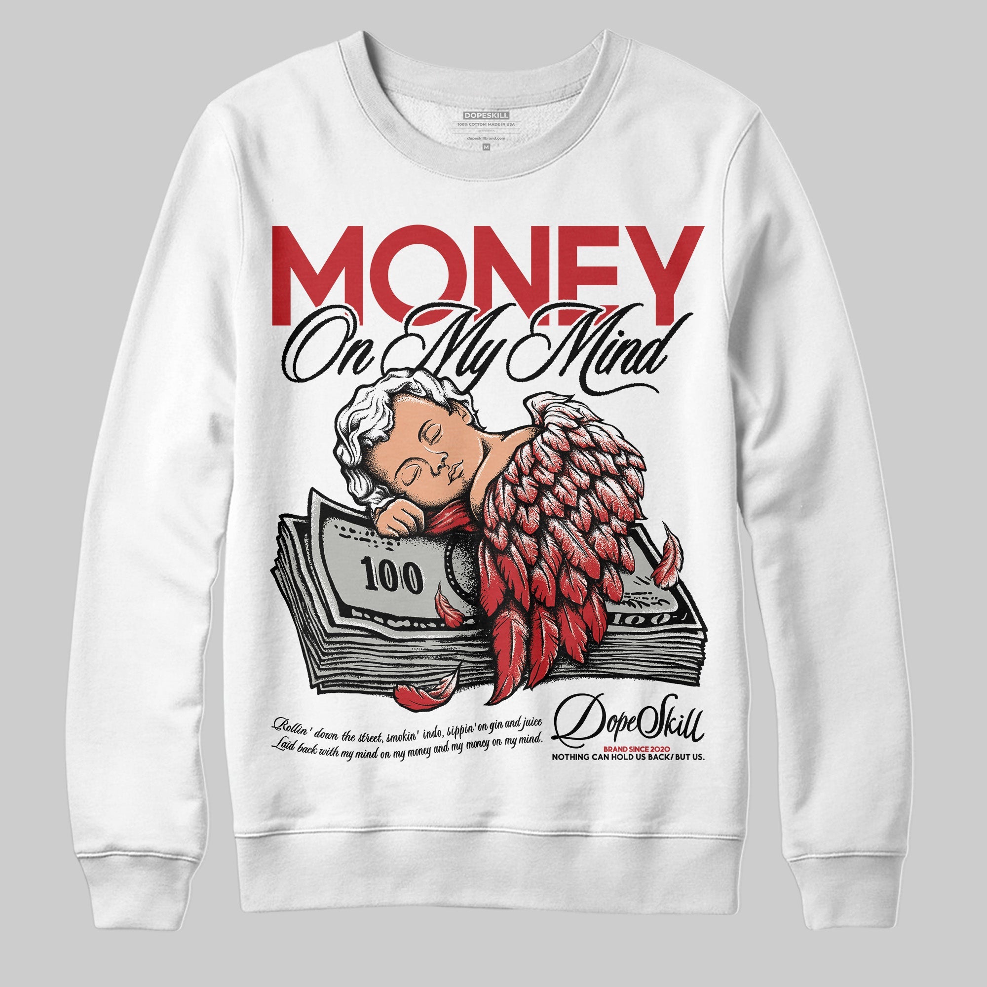 Bred 11s superstreetwear Sweatshirt MOMM Graphic